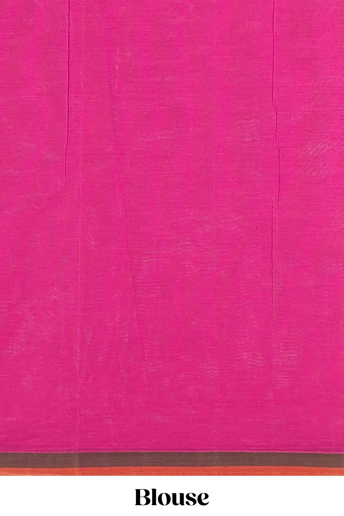 Pink butta designed kovai cotton saree with contrast border and matching blouse