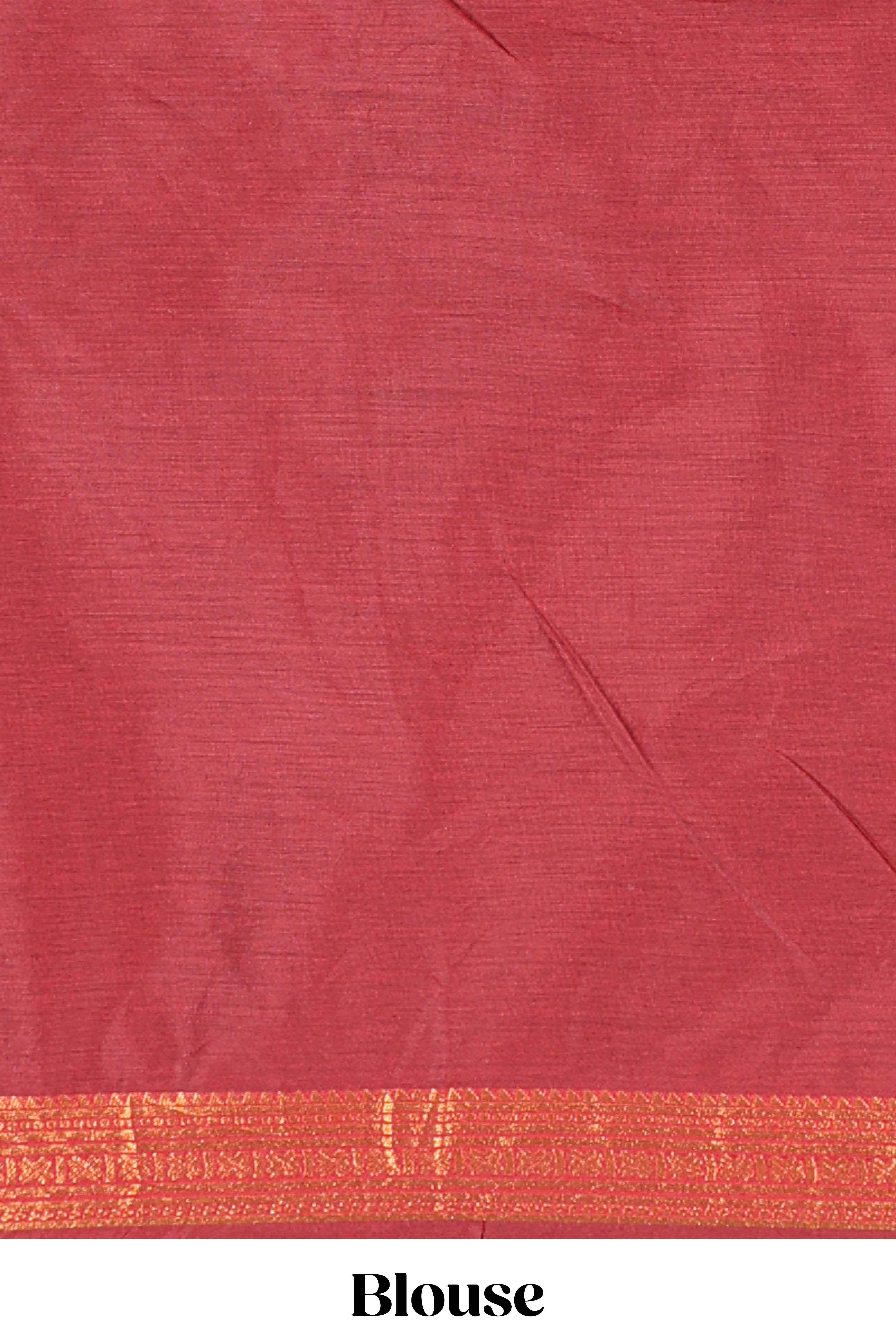 Royal bluesilk cotton lehenga with a rich maroon shawl with a traditional silver zari woven border and contrast blouse