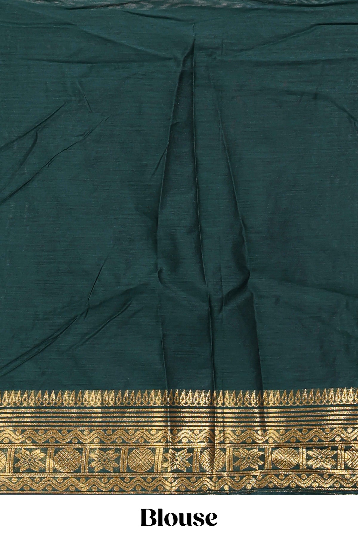 Green shade plain lehanga featuring contrasting zari border and blouse paired with pine green shawl