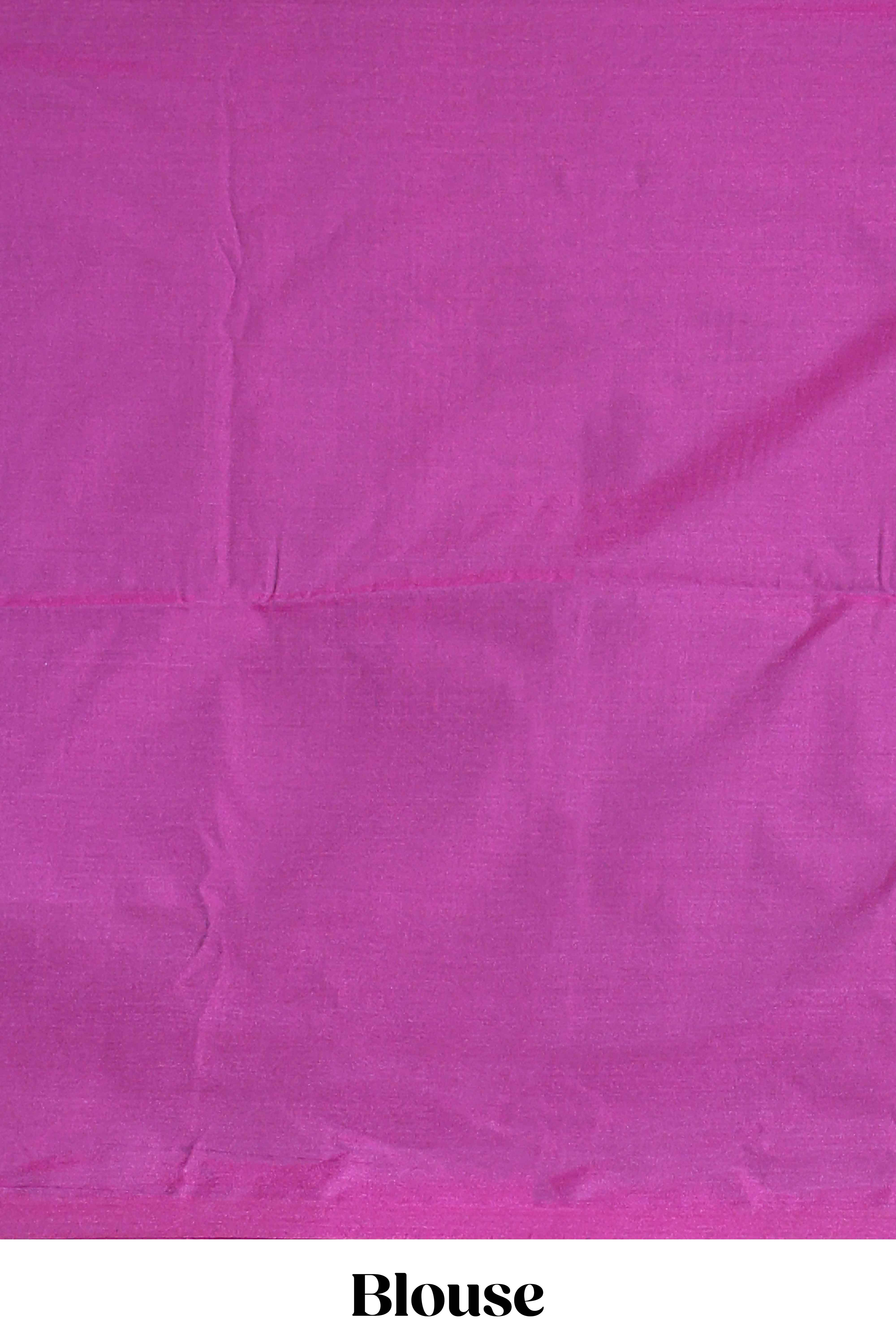 Mustard striped floral zari design litchi silk saree with contrast zari design border and plain blouse