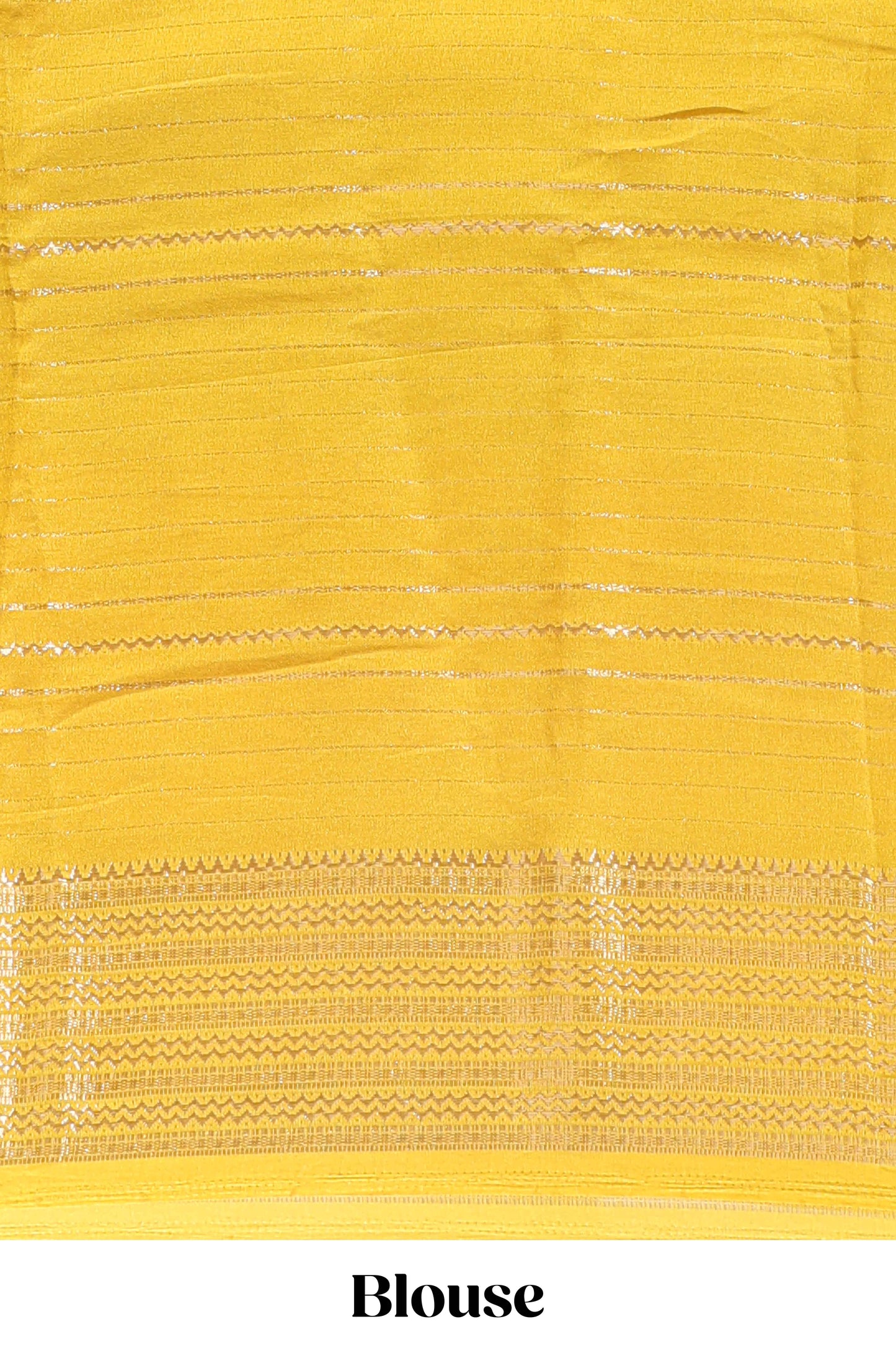 Multi color zari striped floral design marsh mellow saree with contrast zari border and blouse