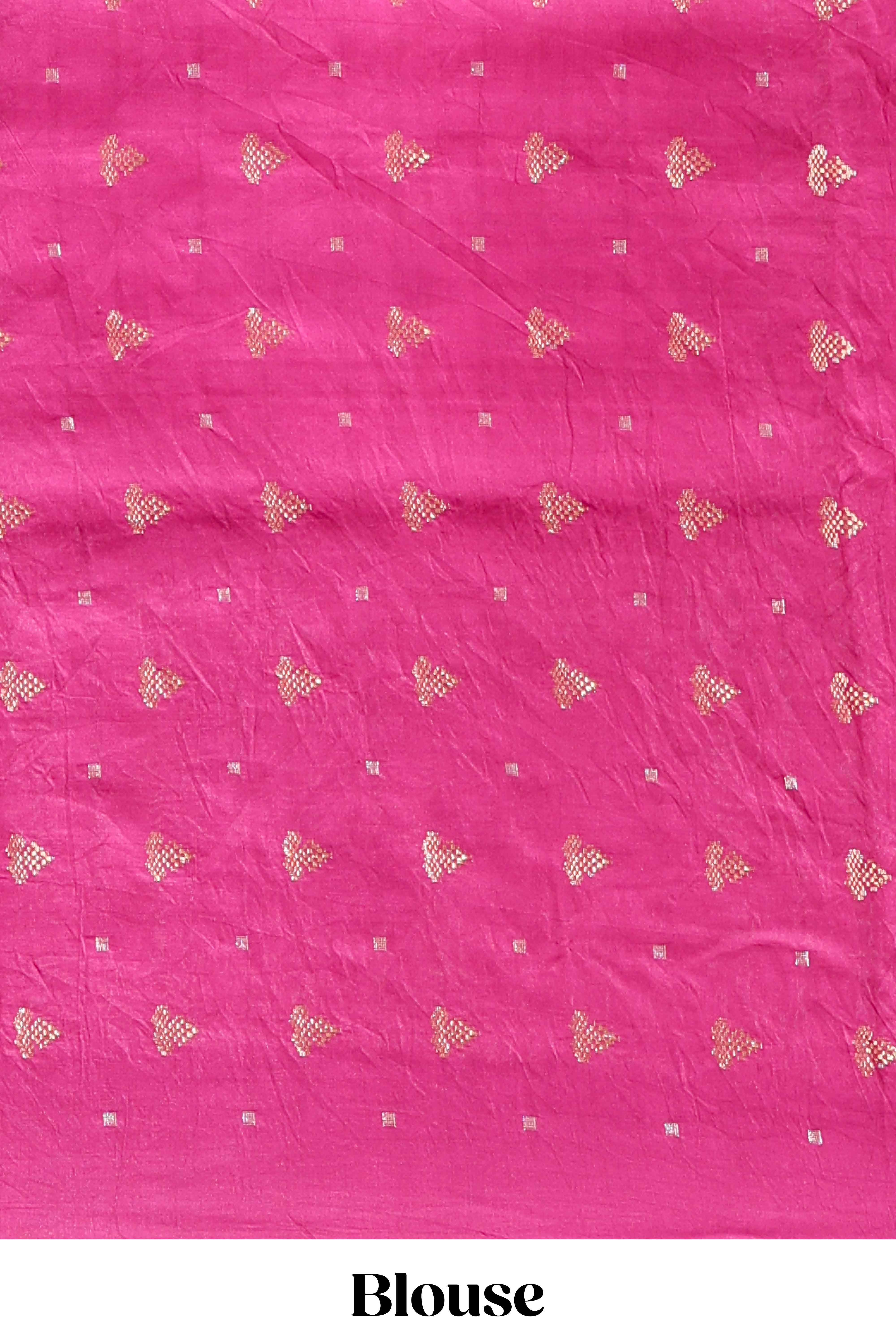 Multi color kalamkari style printed saree with traditional art design with contrast zari border and motifs blouse