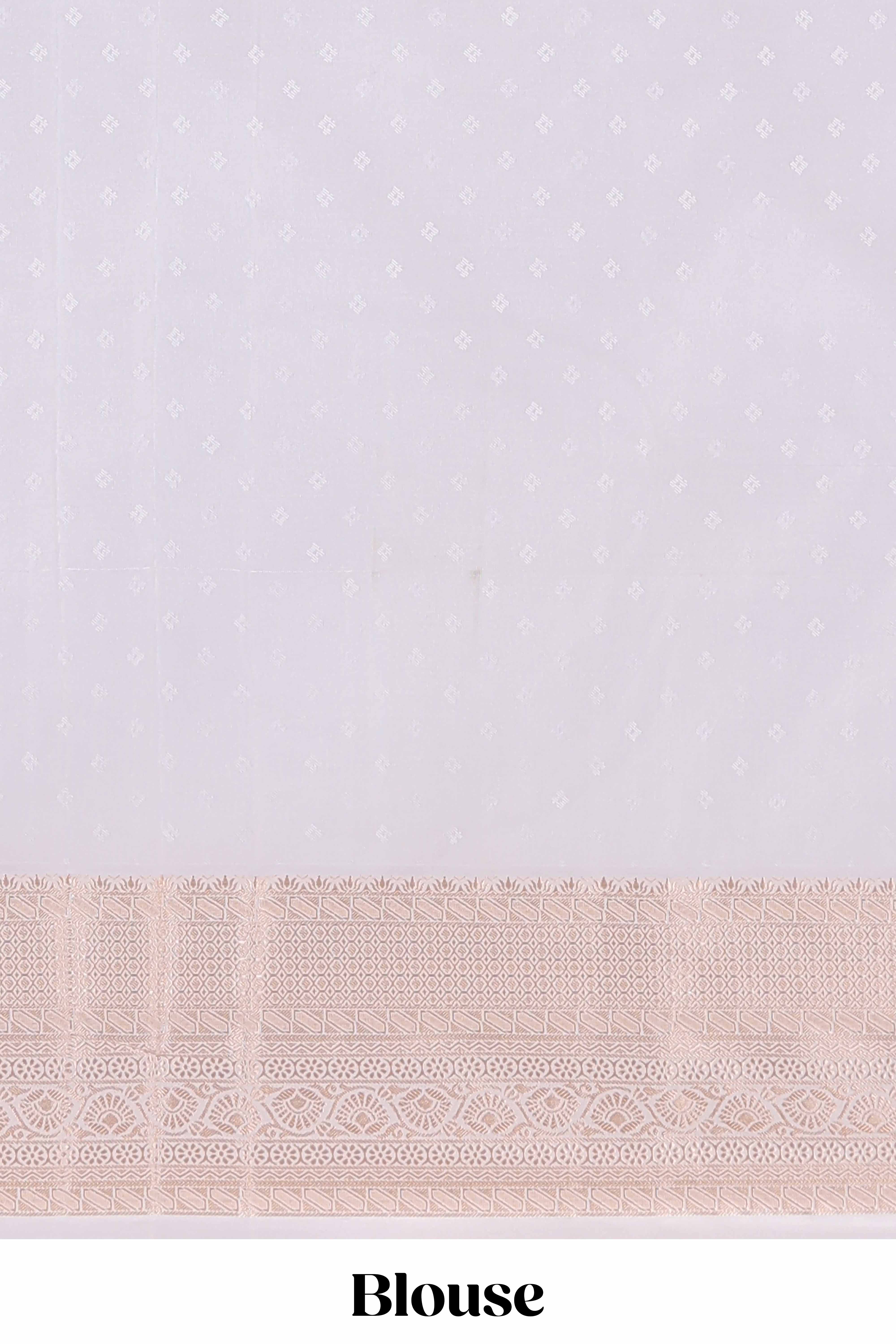 Jam purple checked zari motifs semi soft silk saree with contrast border and floral design pallu
