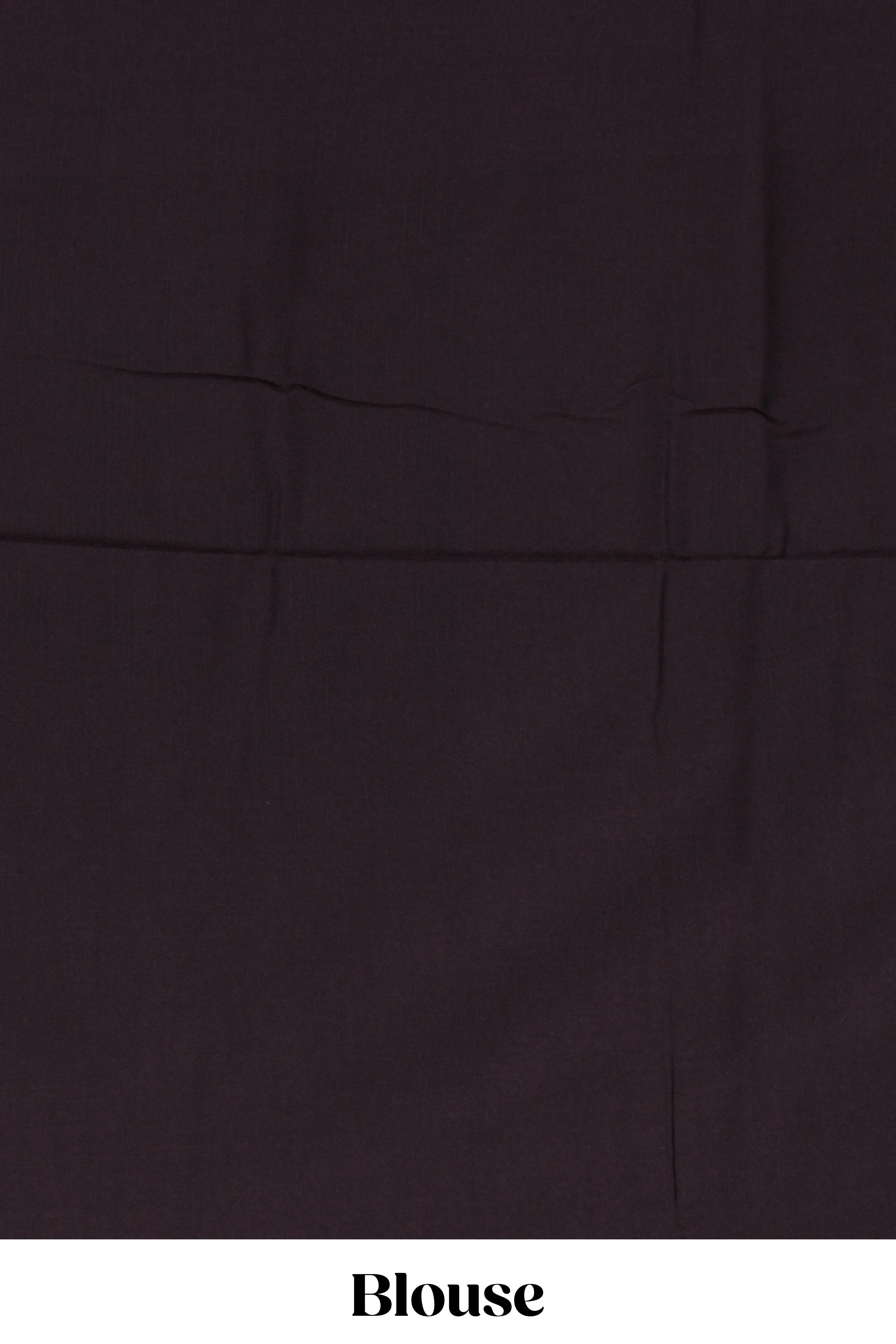 Lavender zari motifs design semi soft silk saree with contrast zari border and plain blouse