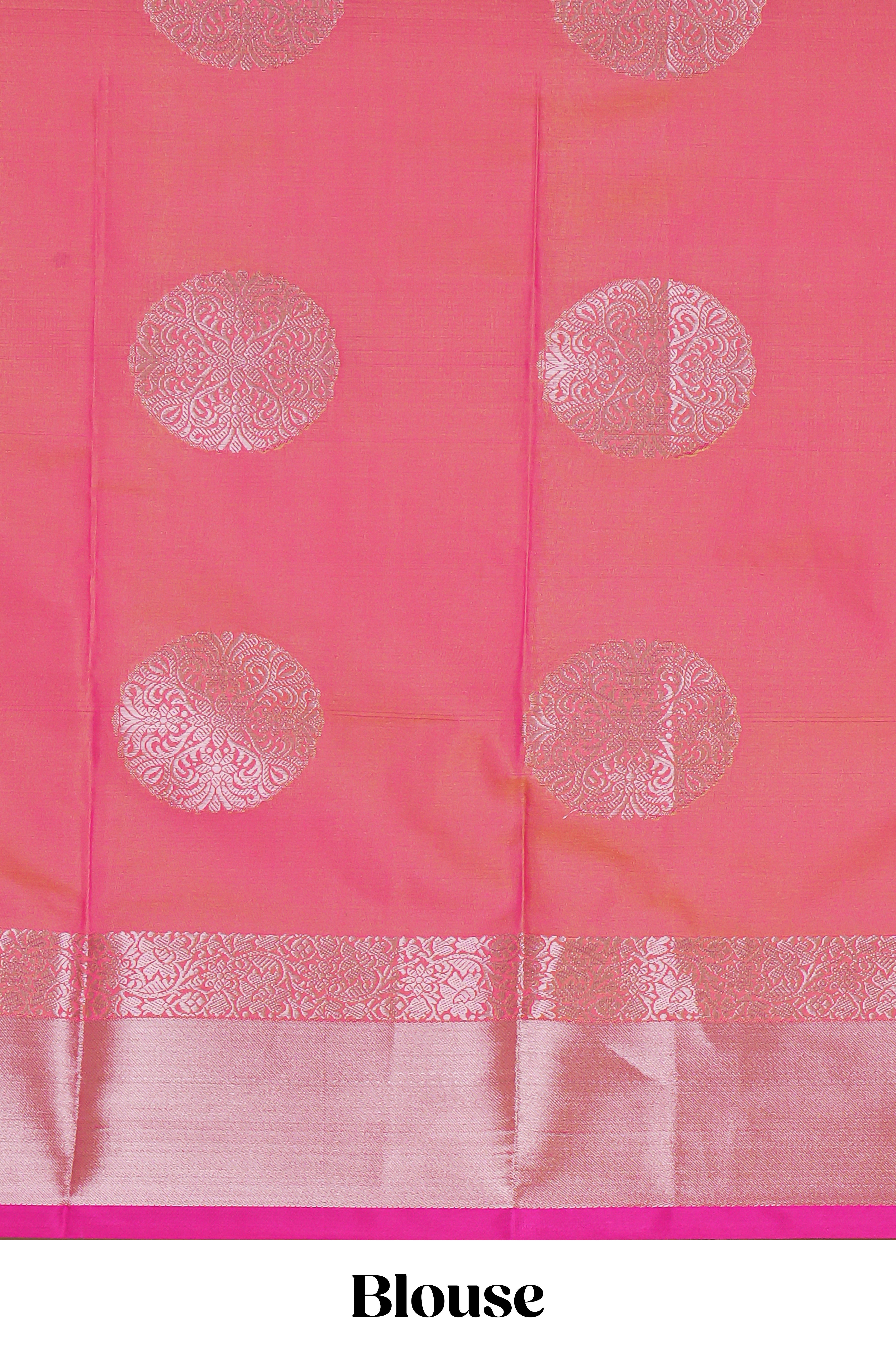Green zari motifs design semi soft silk saree with contrast zari border and blouse