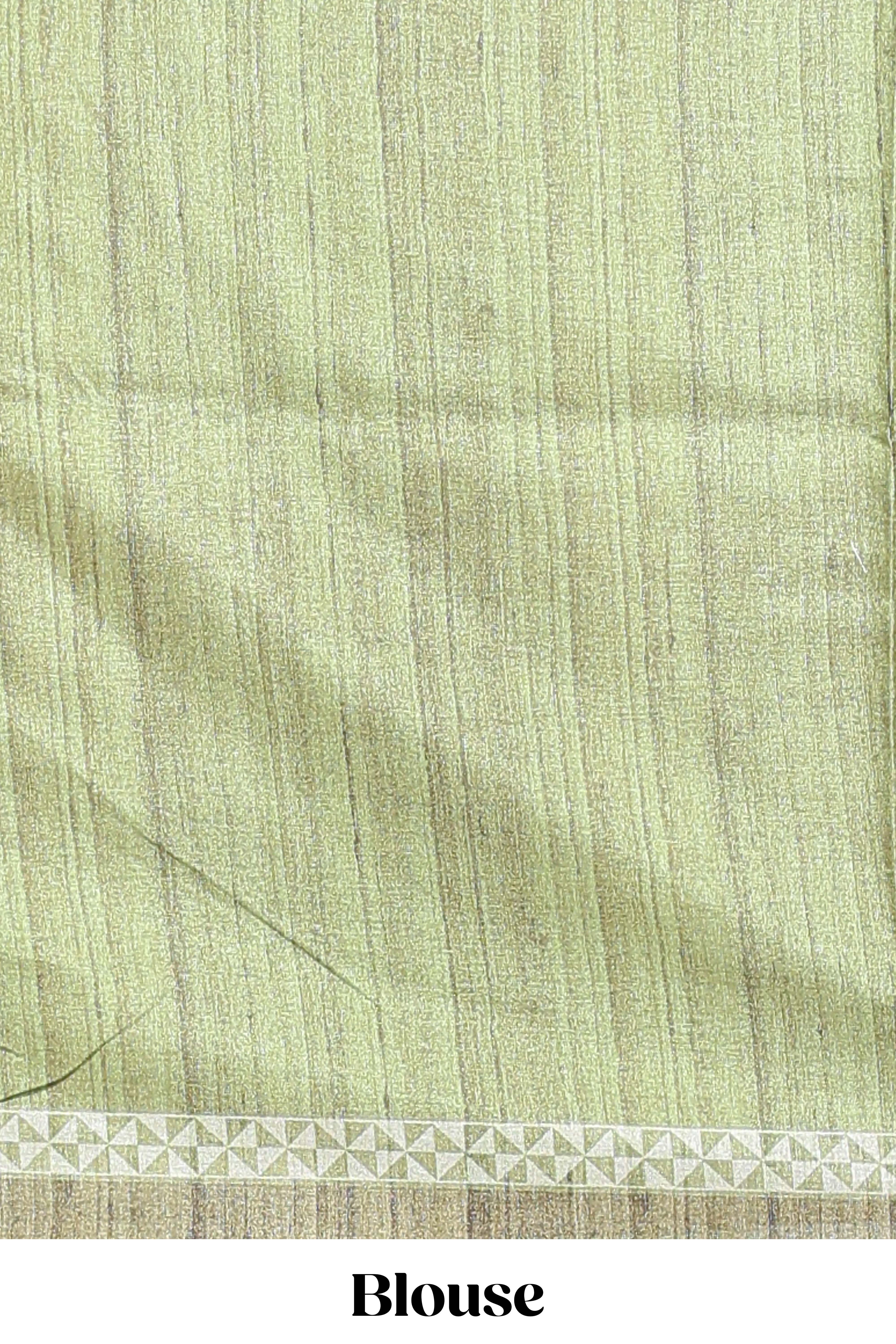 Cream peacock motifs tussar saree with contrast border and peacock printed pallu