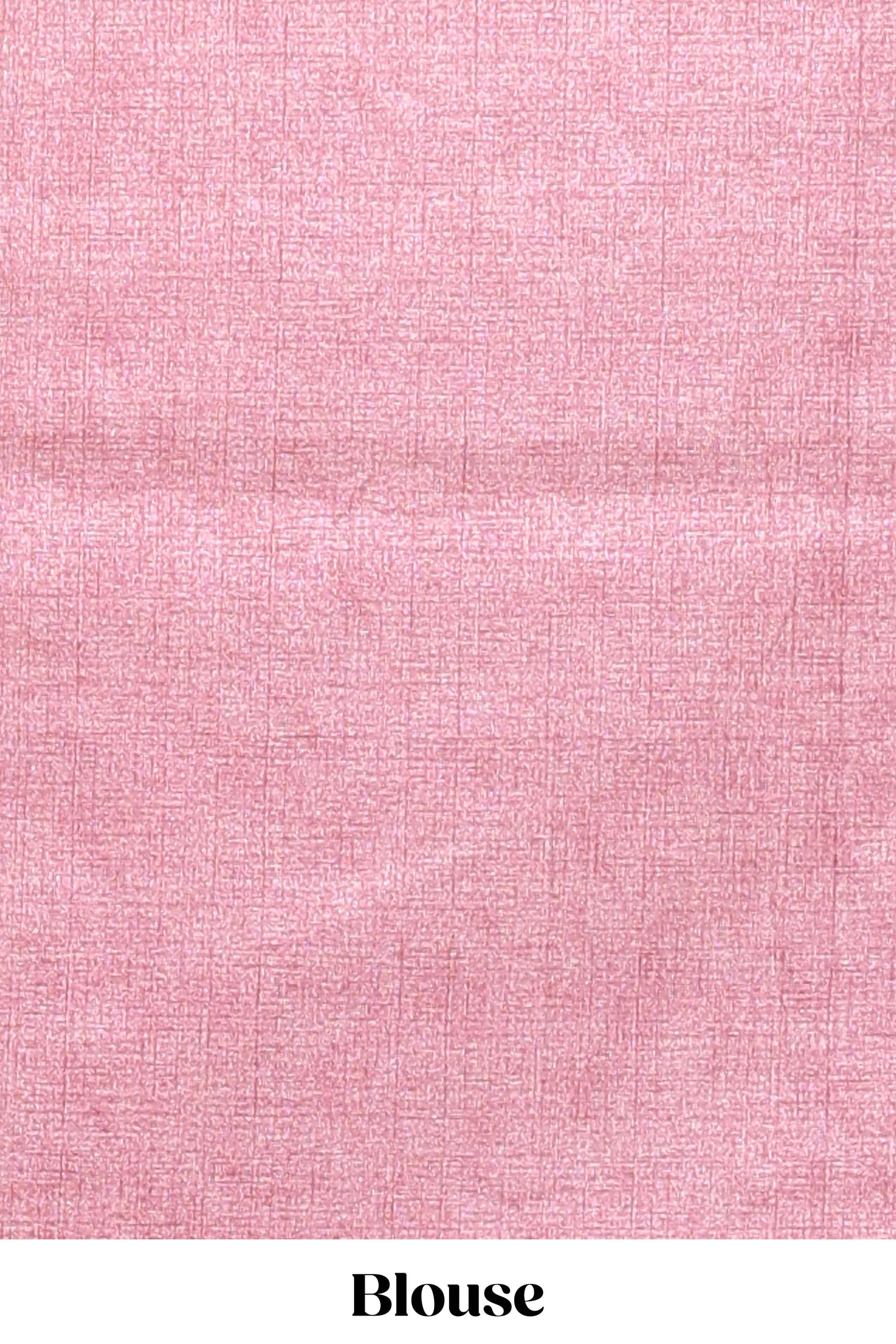 Borderless pink floral motifs art tussar saree with matching blouse and floral design pallu