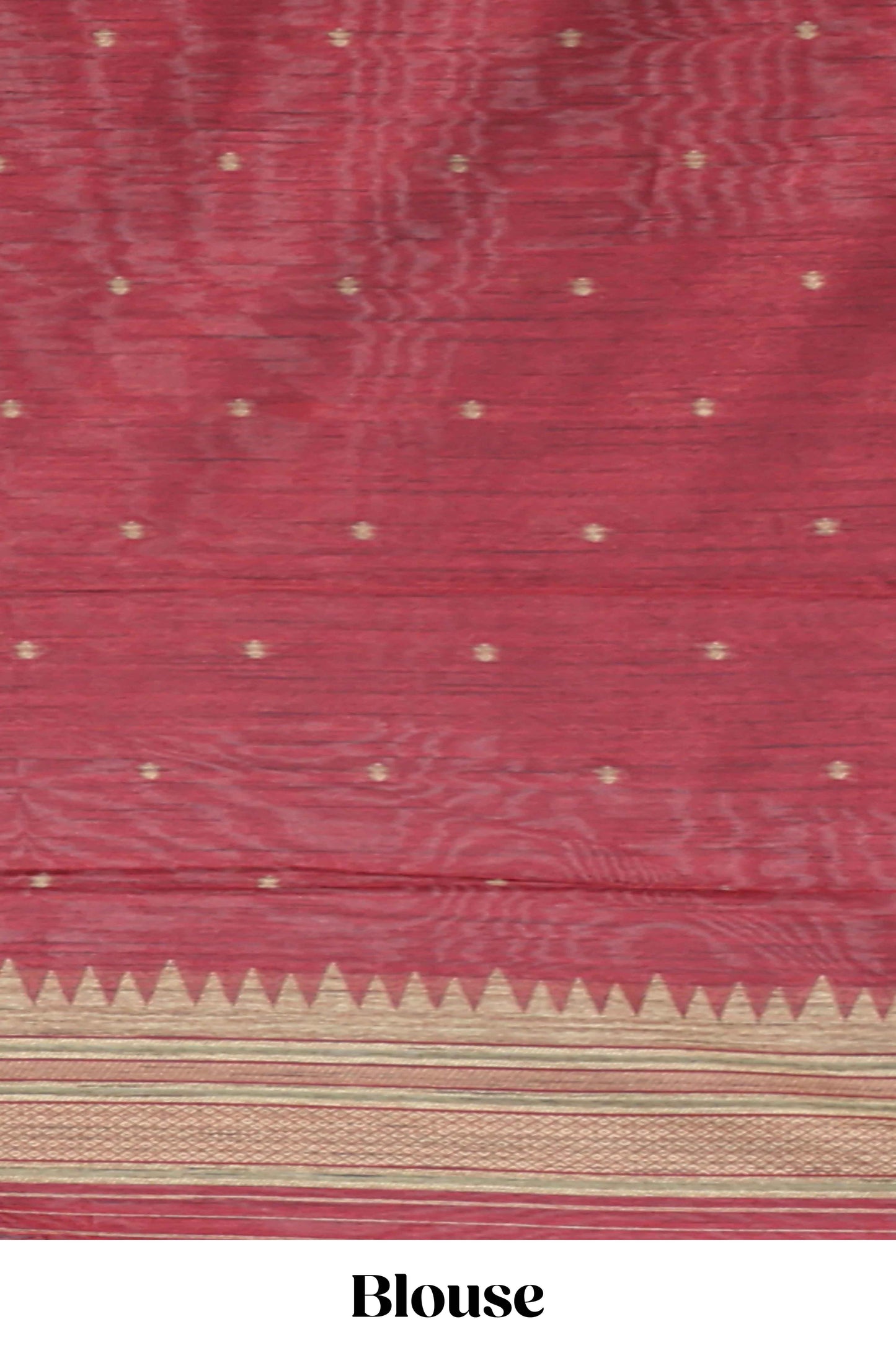 Green ikkat motifs design semi tussar saree with contrast green border and striped blouse