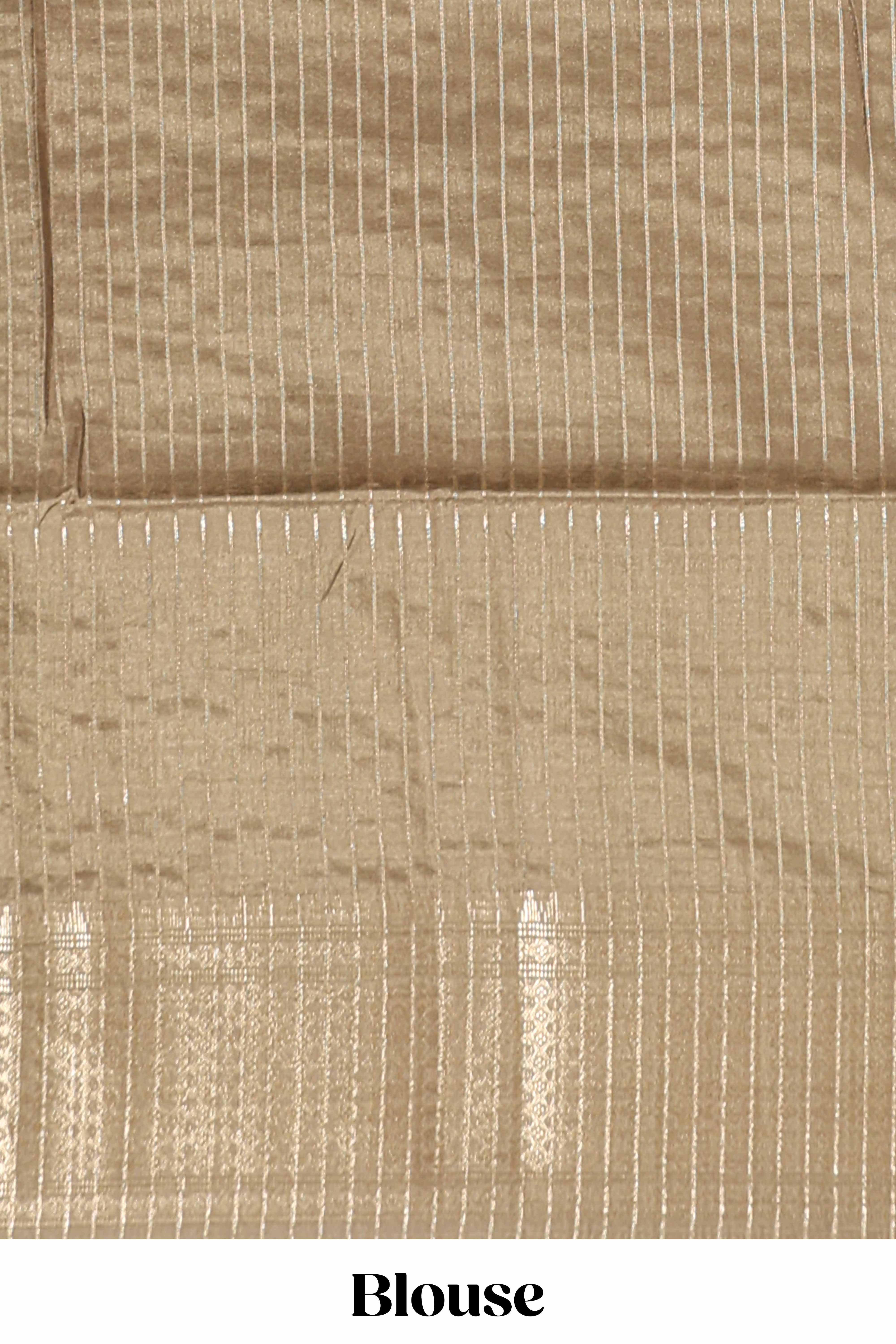 Mustard yellow colour story bookprintedsemi tussar saree with zari border and zari weaving blouse
