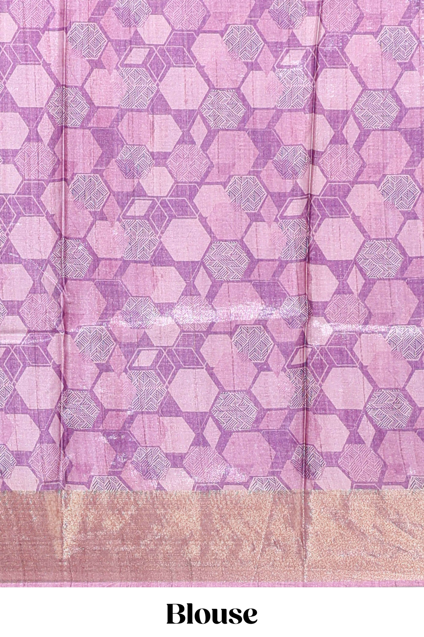 Green geometrical tussar silk saree multi coloured honeycomb geomatric patterns , rich matching pallu along with tussles
