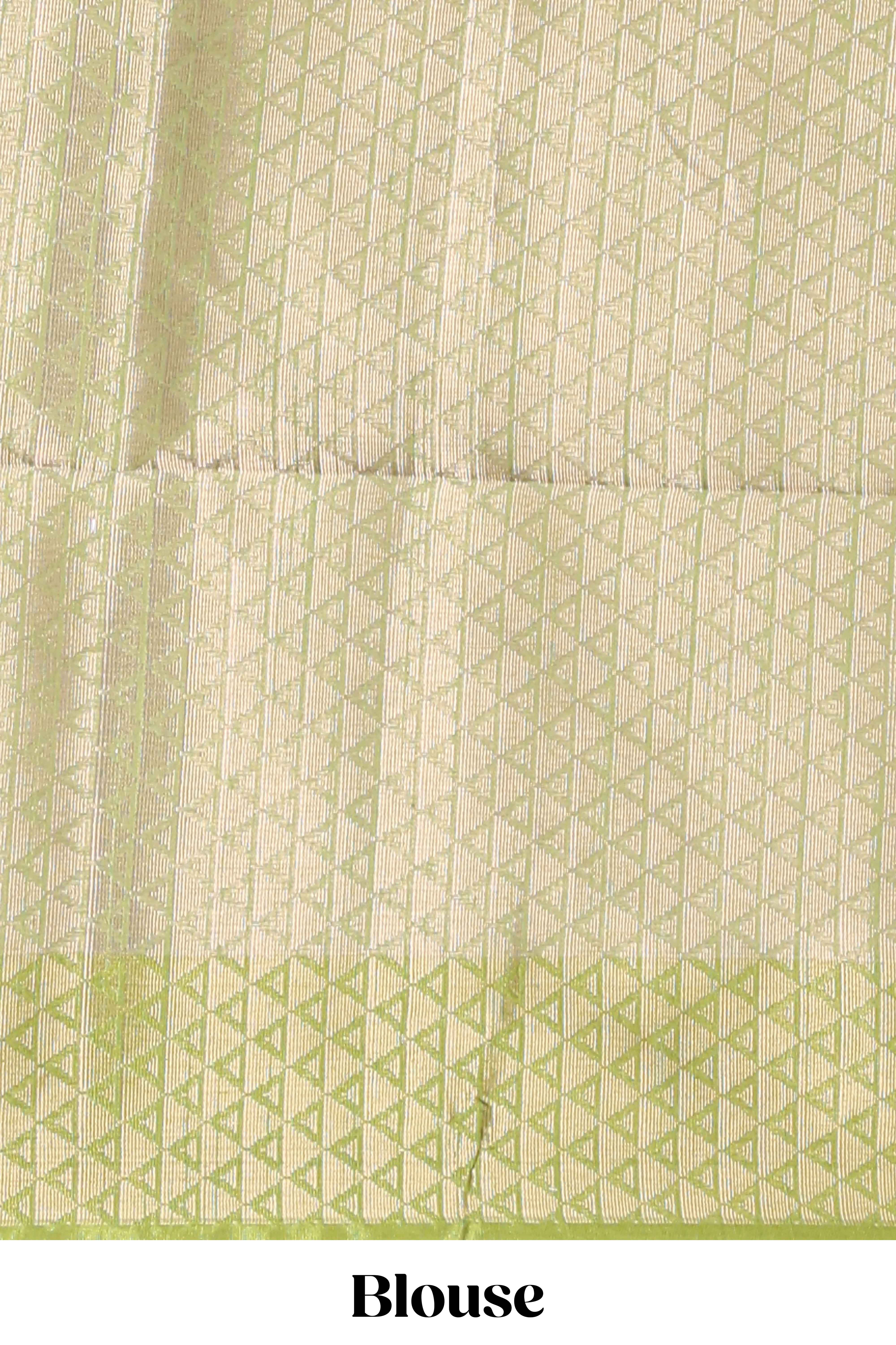 White floral design art tussar saree with contrast border and floral vine pallu
