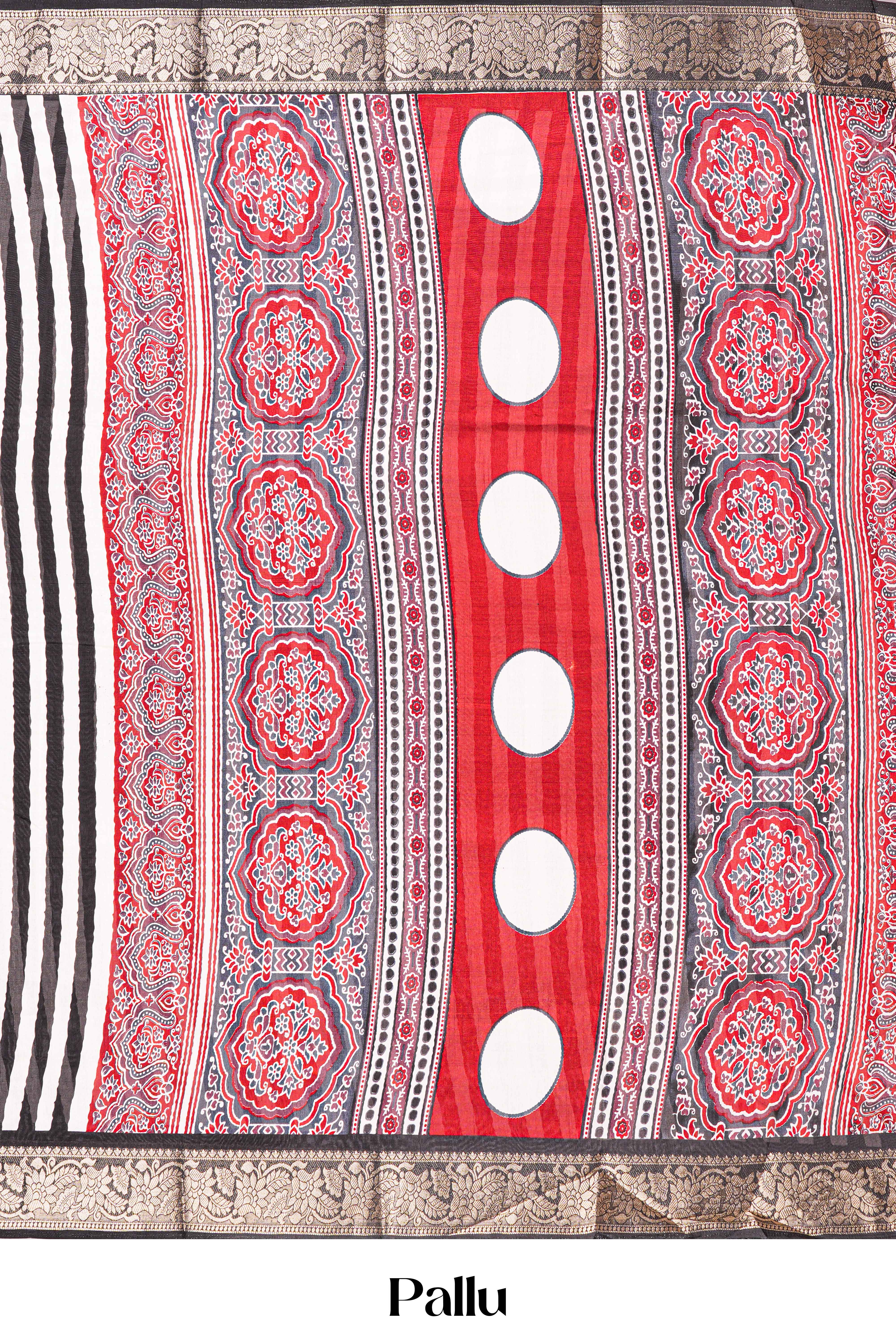 Ajrakh blouse pairing