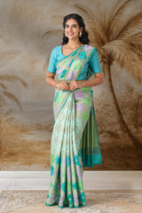 Authentic tussar silk saree online