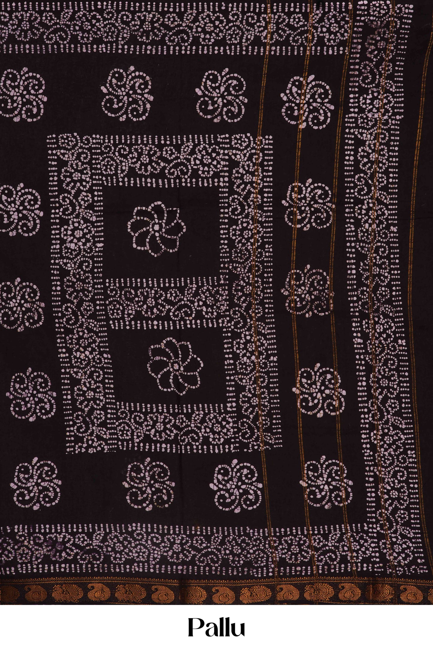 Bandhani design detailing