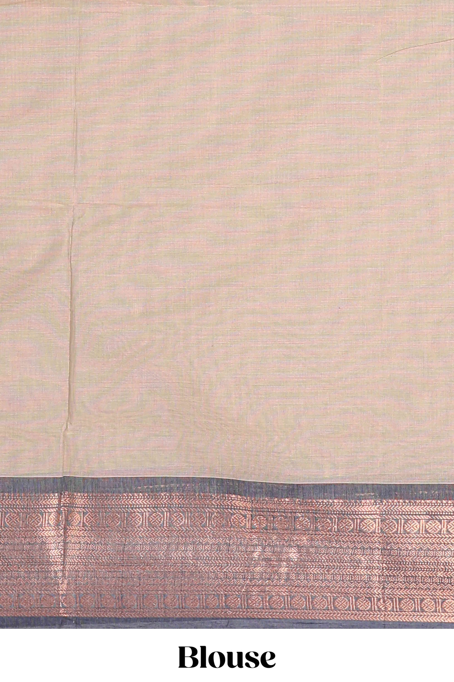 Beige chettinad cotton saree