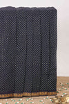Black sungudi cotton weave