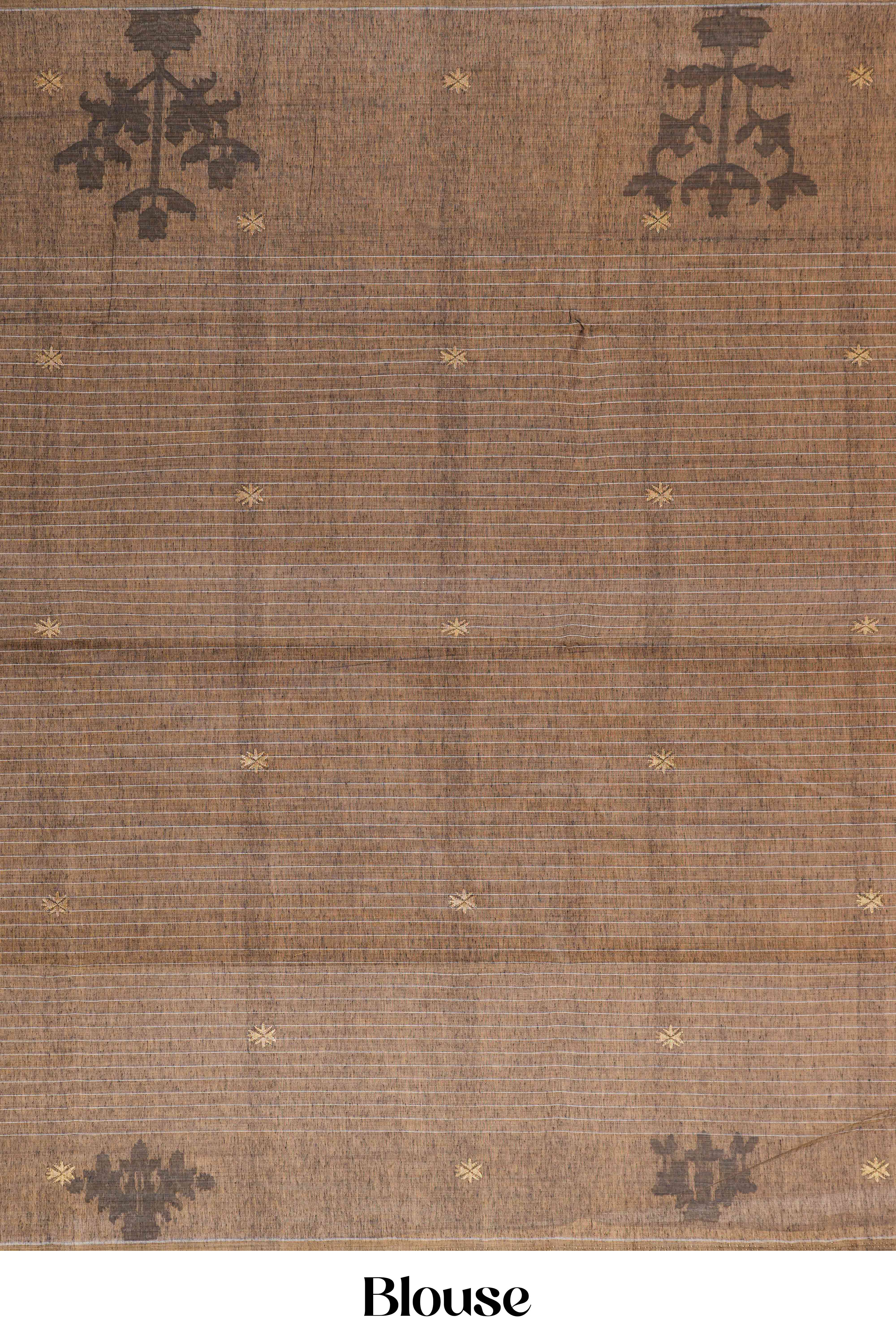 Black textured cotton fabric