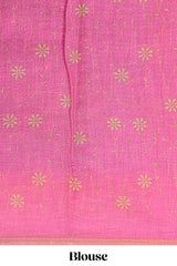 Blue casual linen sare