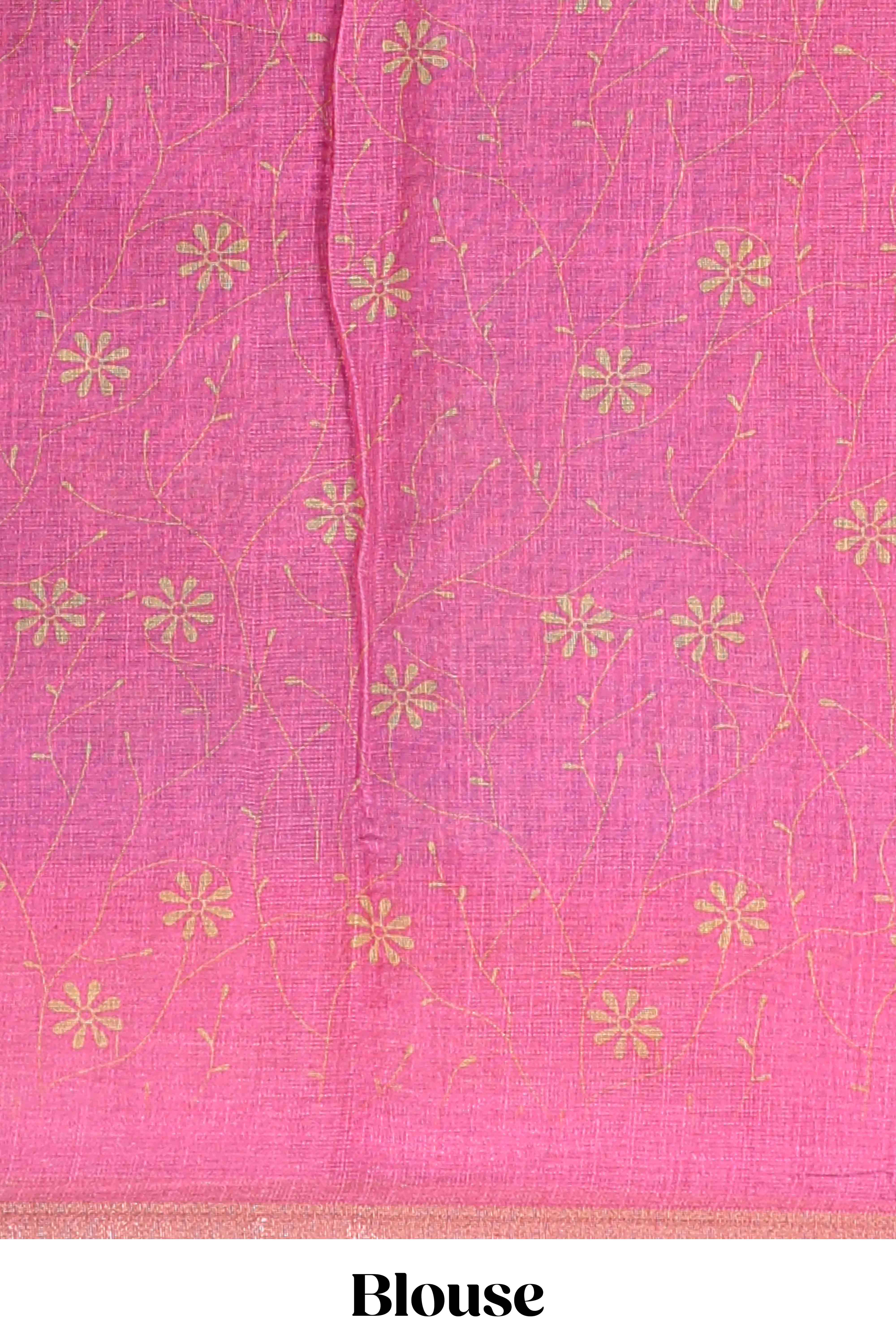 Blue casual linen sare
