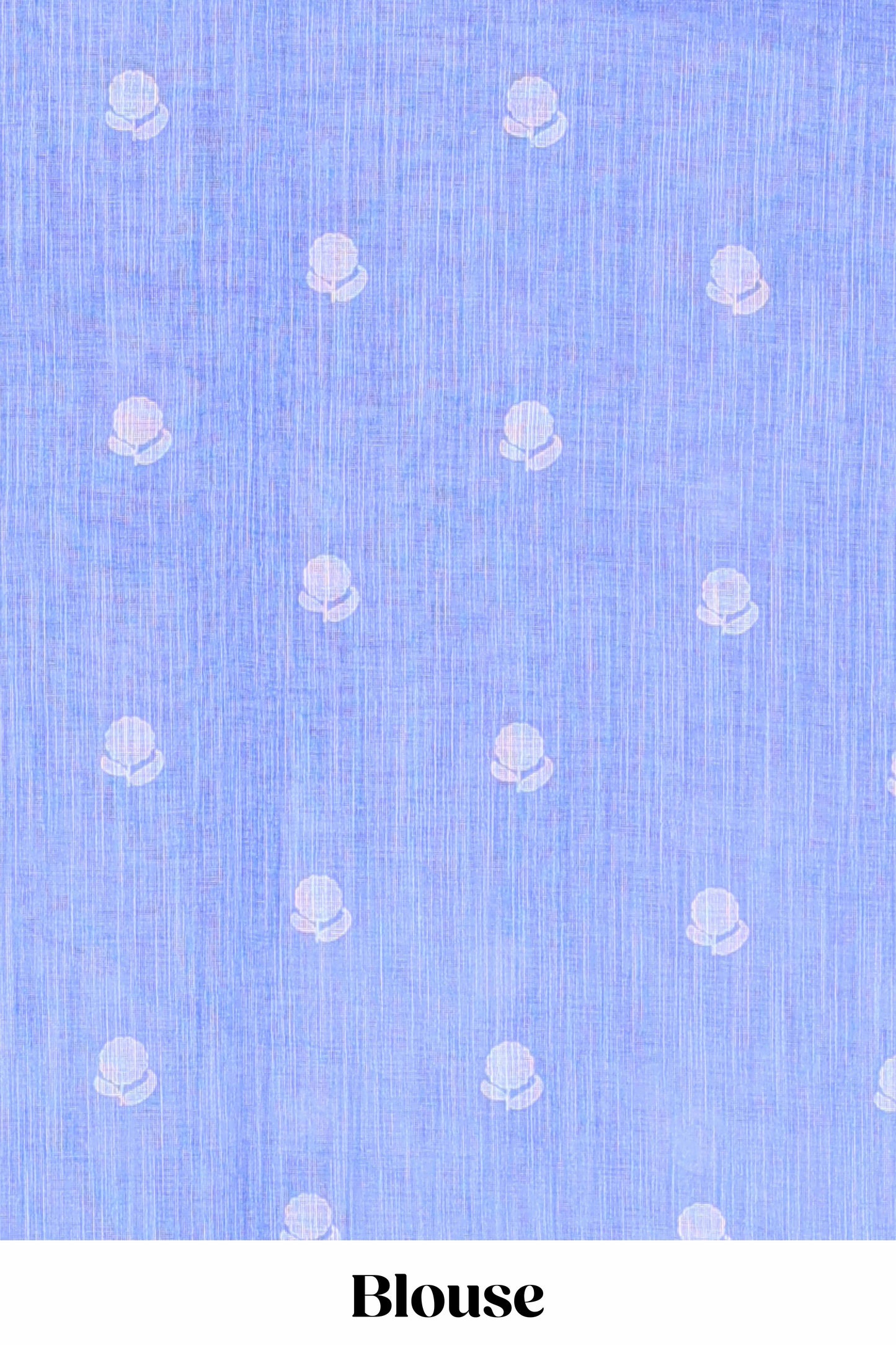 Blue linen cotton sarees lightweight design