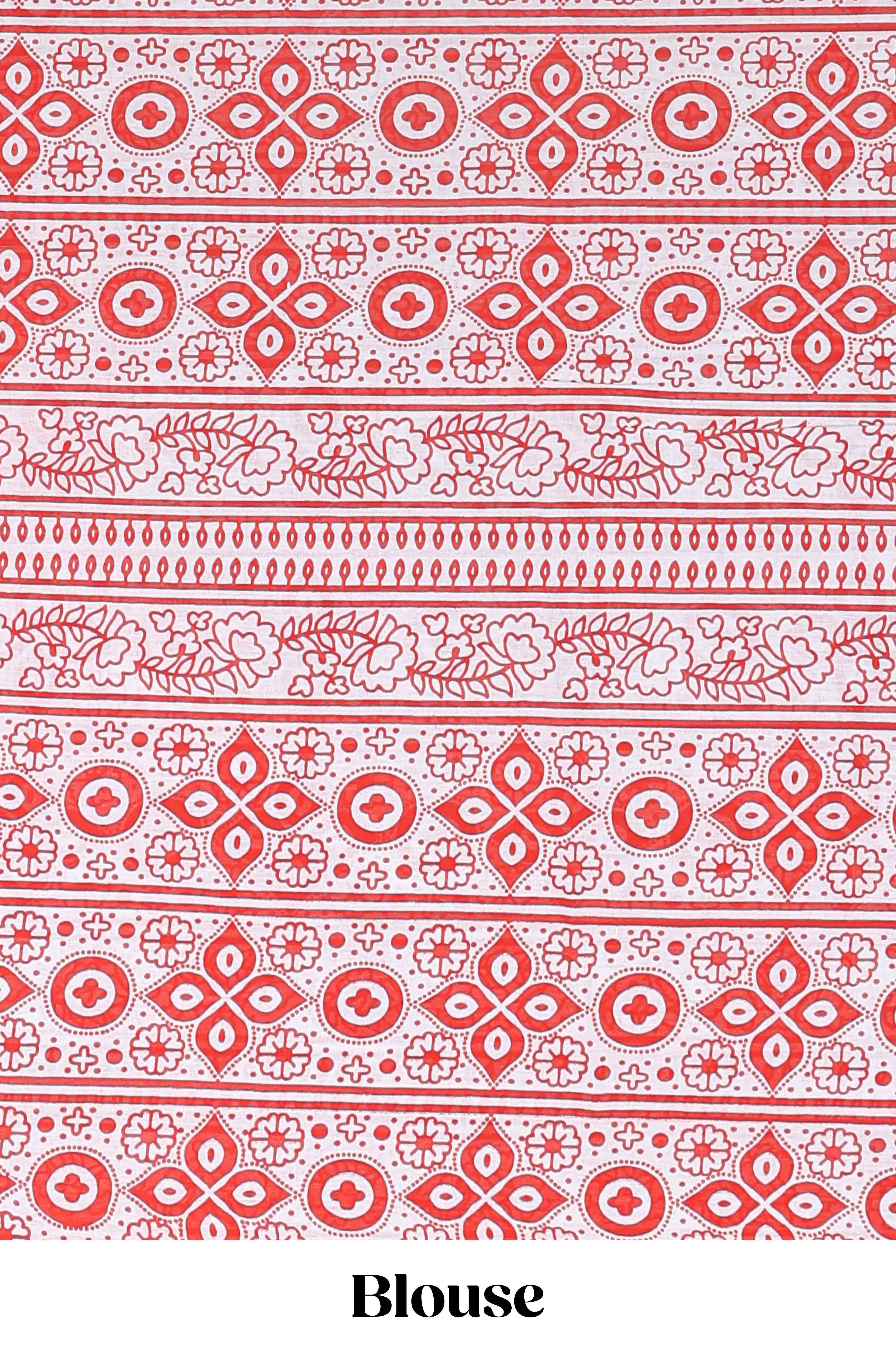 Blue mull cotton saree soft