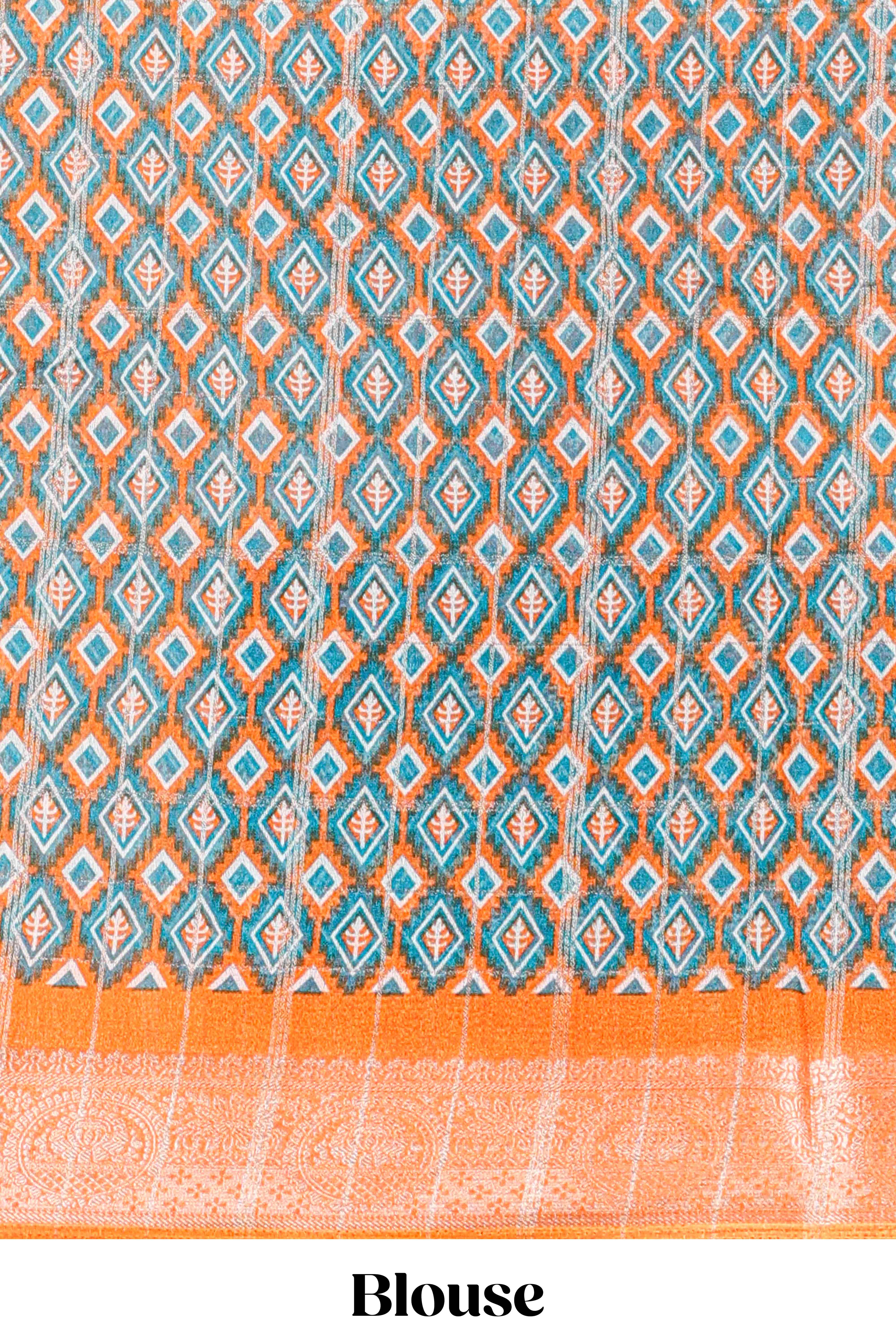 Bold expressive drape