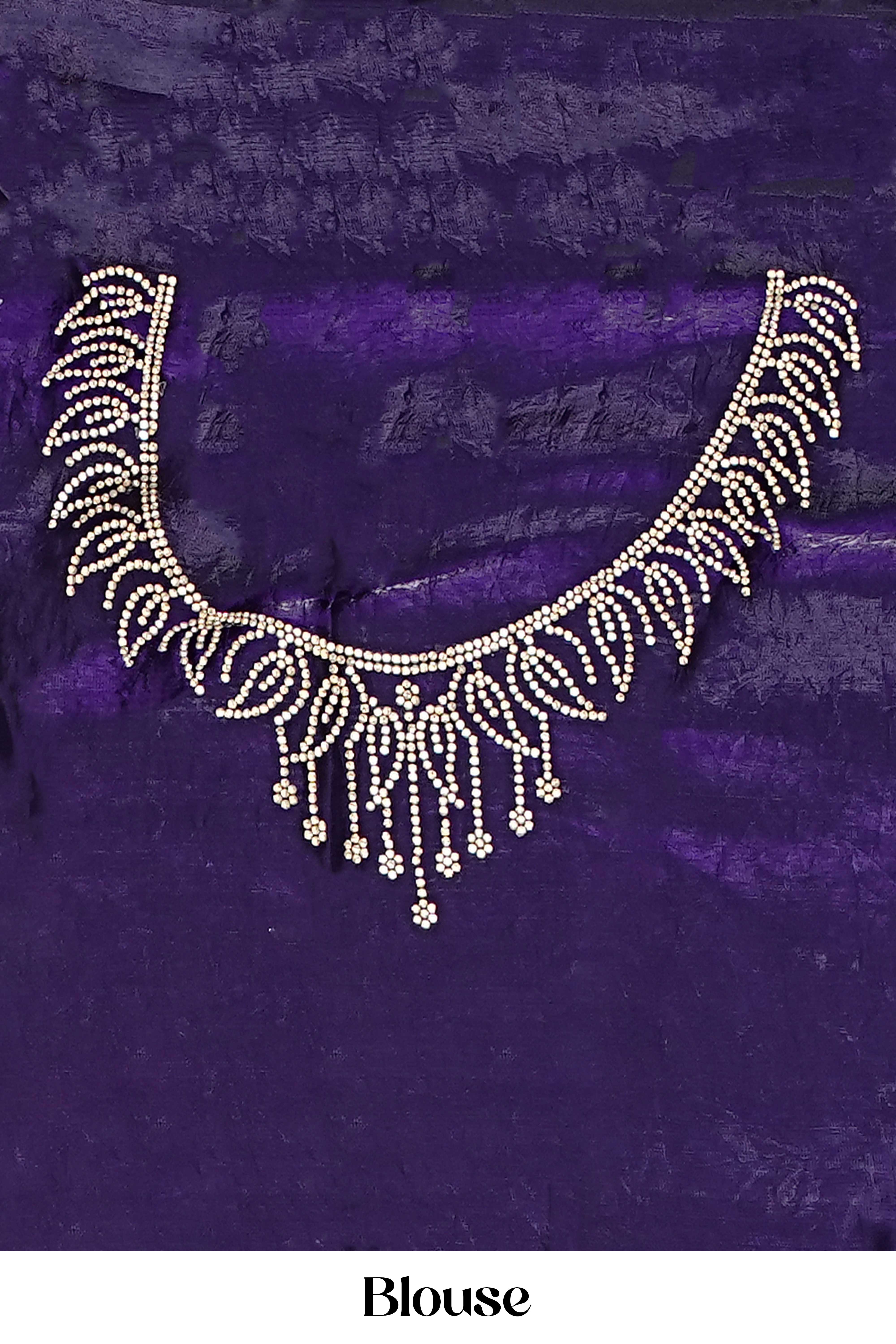 Bold glamorous drape
