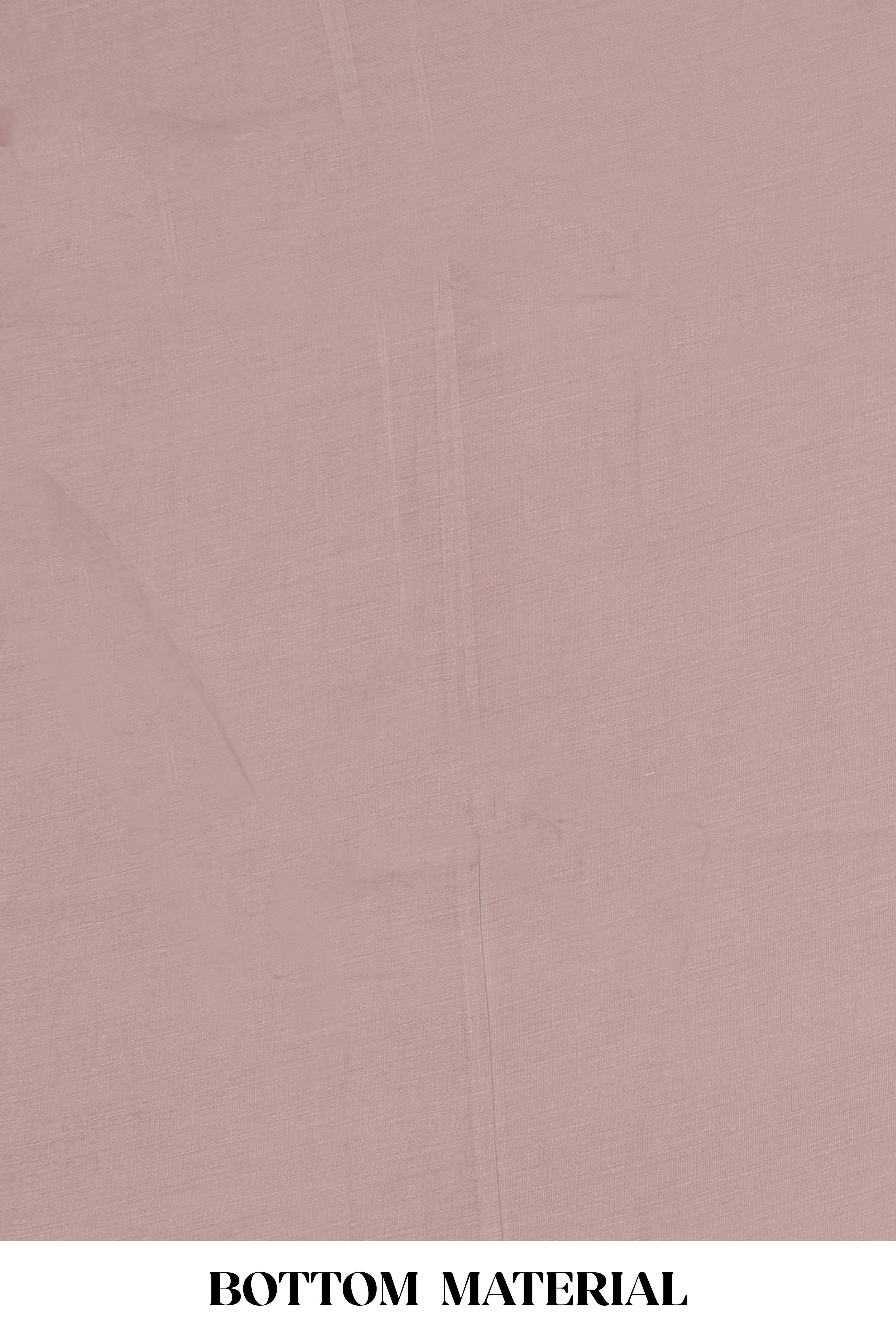 Brown georgette thread work suit