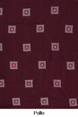Brown khadi cotton weave