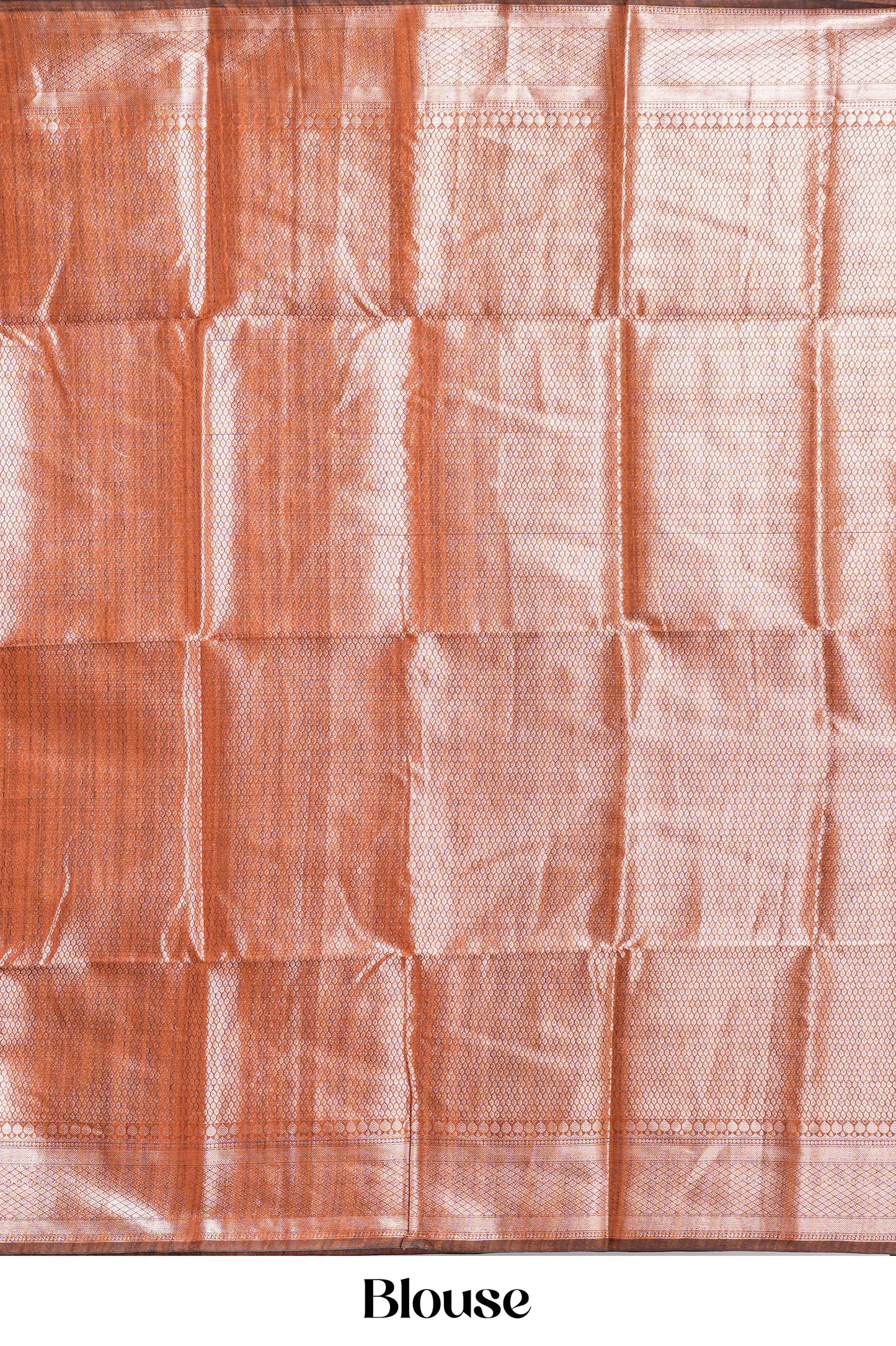 Brown monga silk elegant saree
