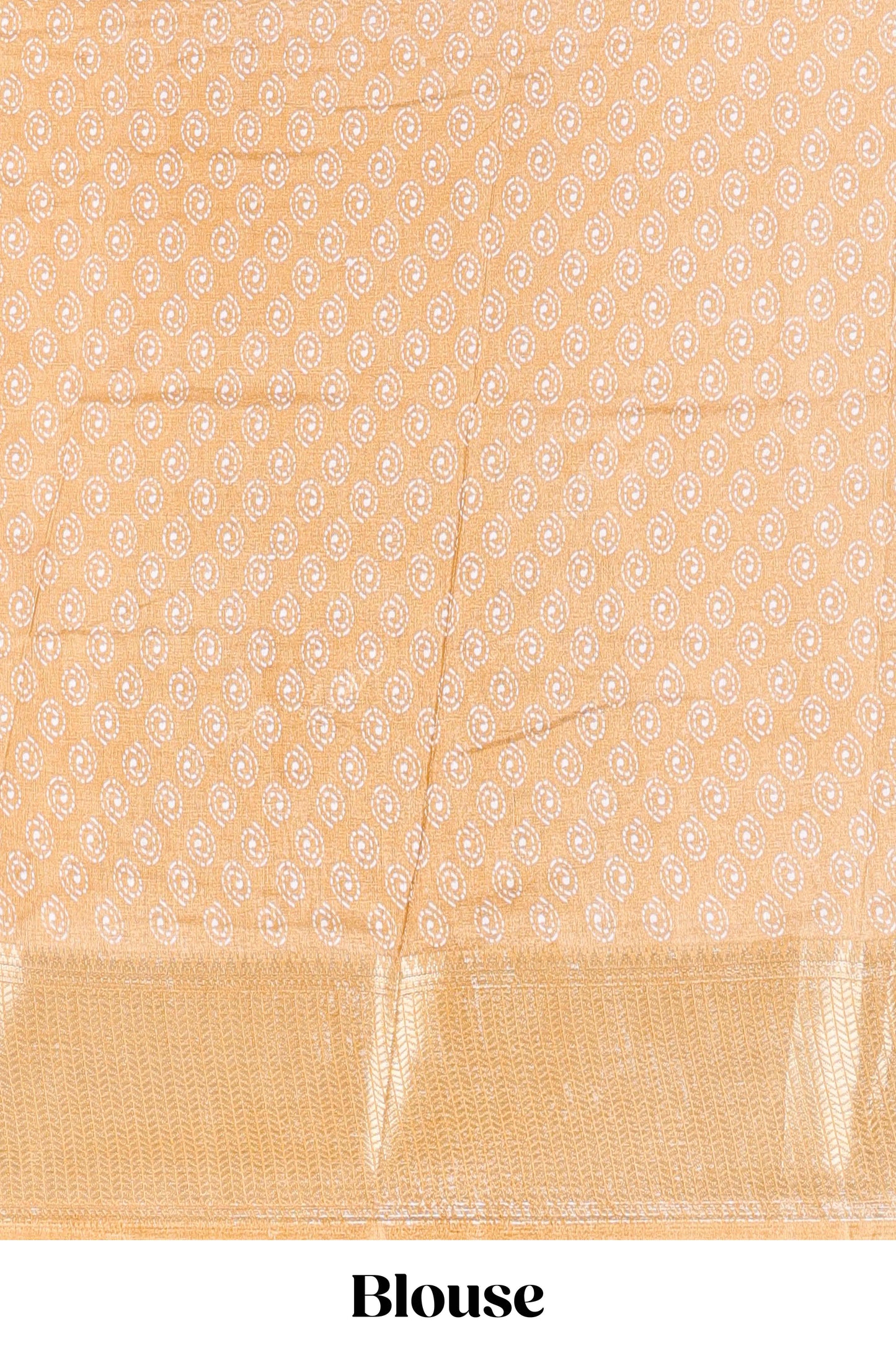 Brown semi dola festive saree