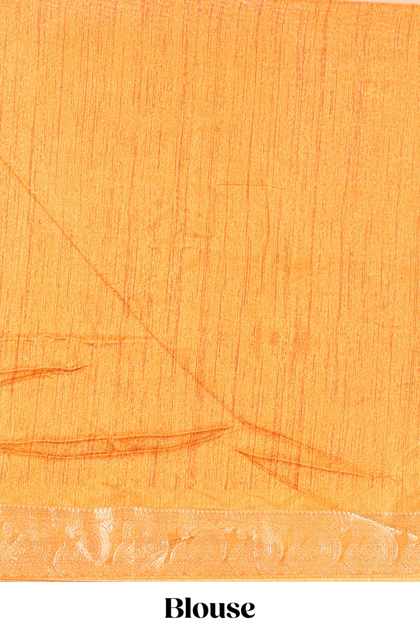 Budget celebration Orange saree