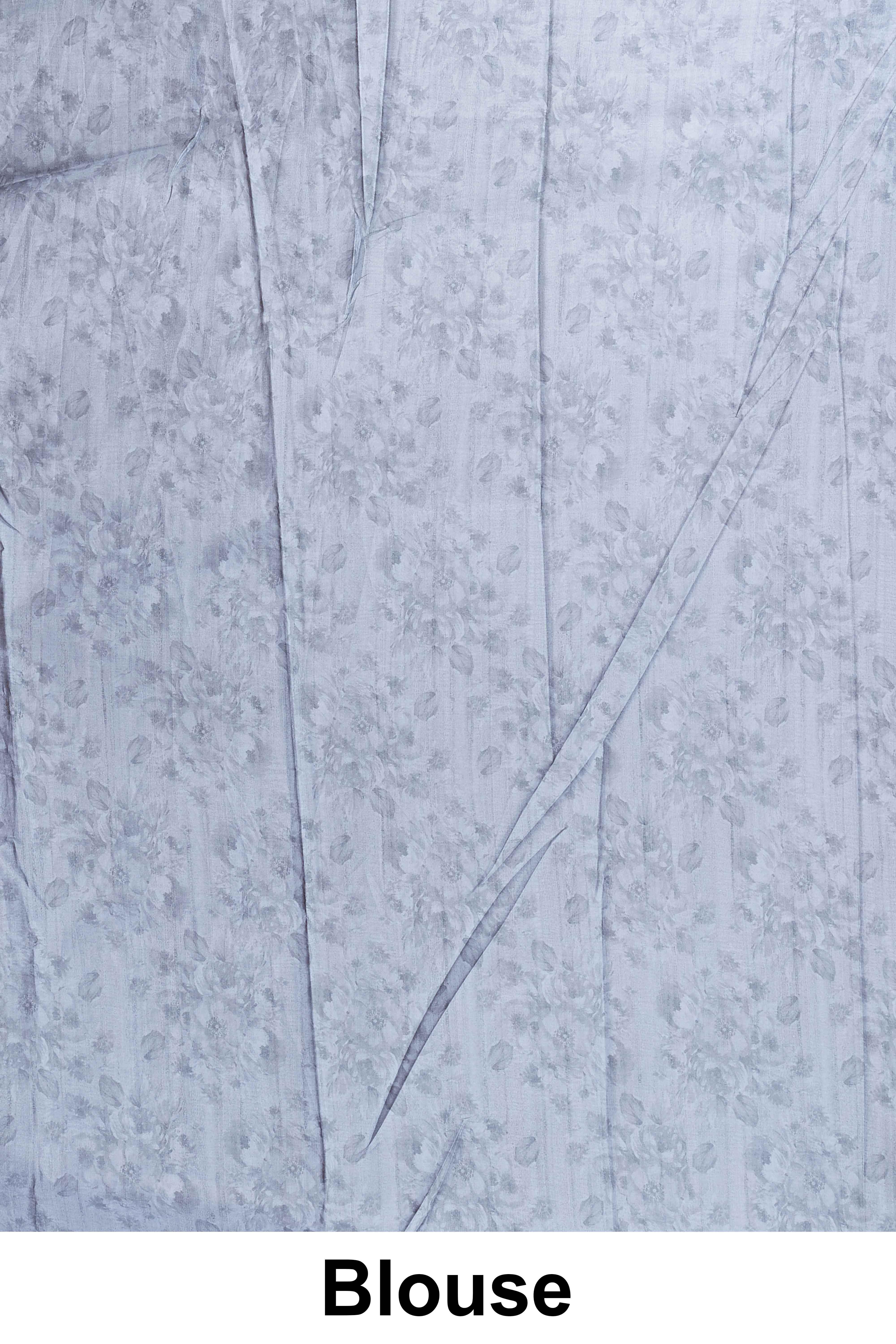 Casual printed organza