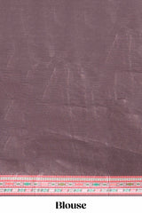 Chocolate brown Coordinated blouse styling