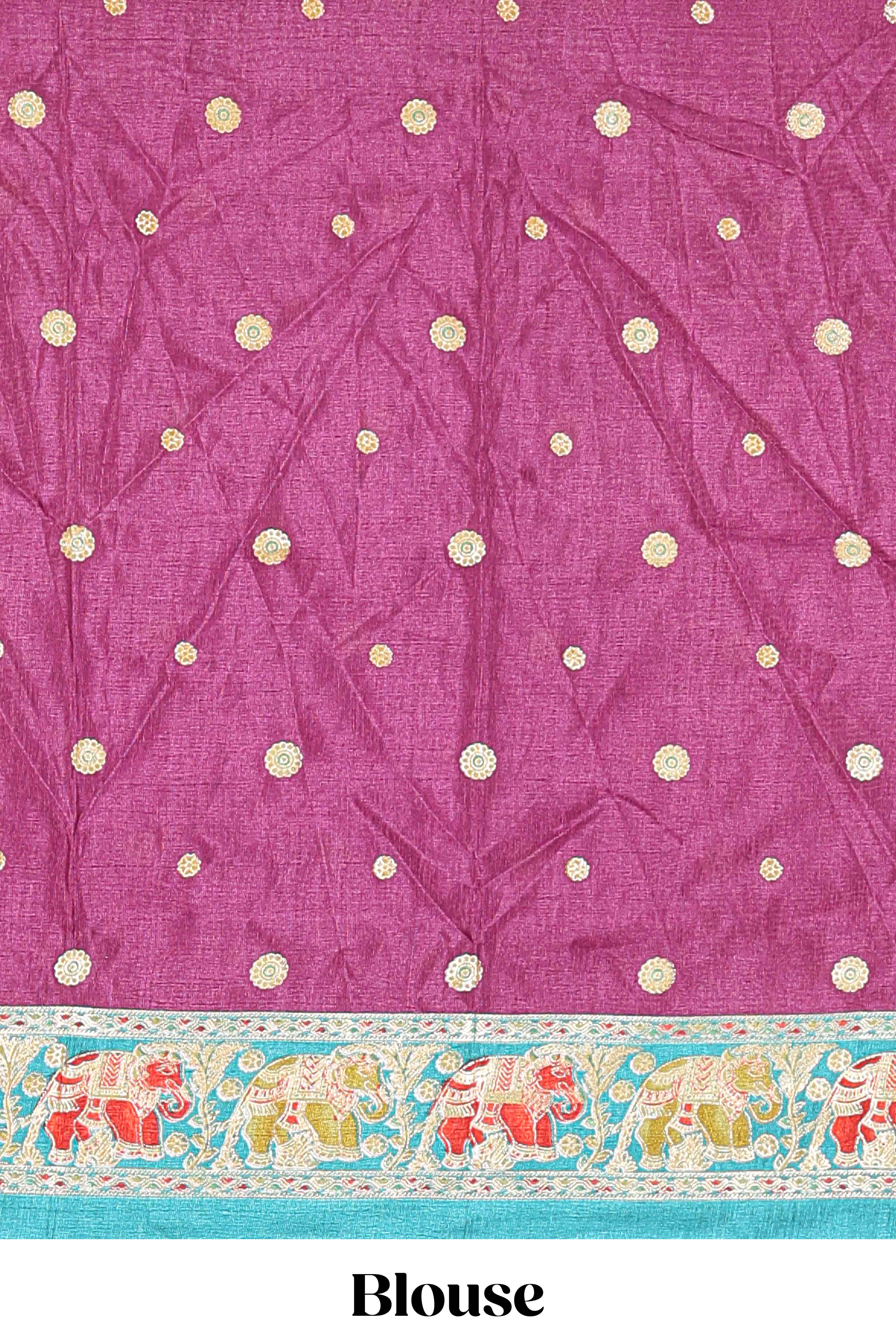 Classic dhavani celebration blouse