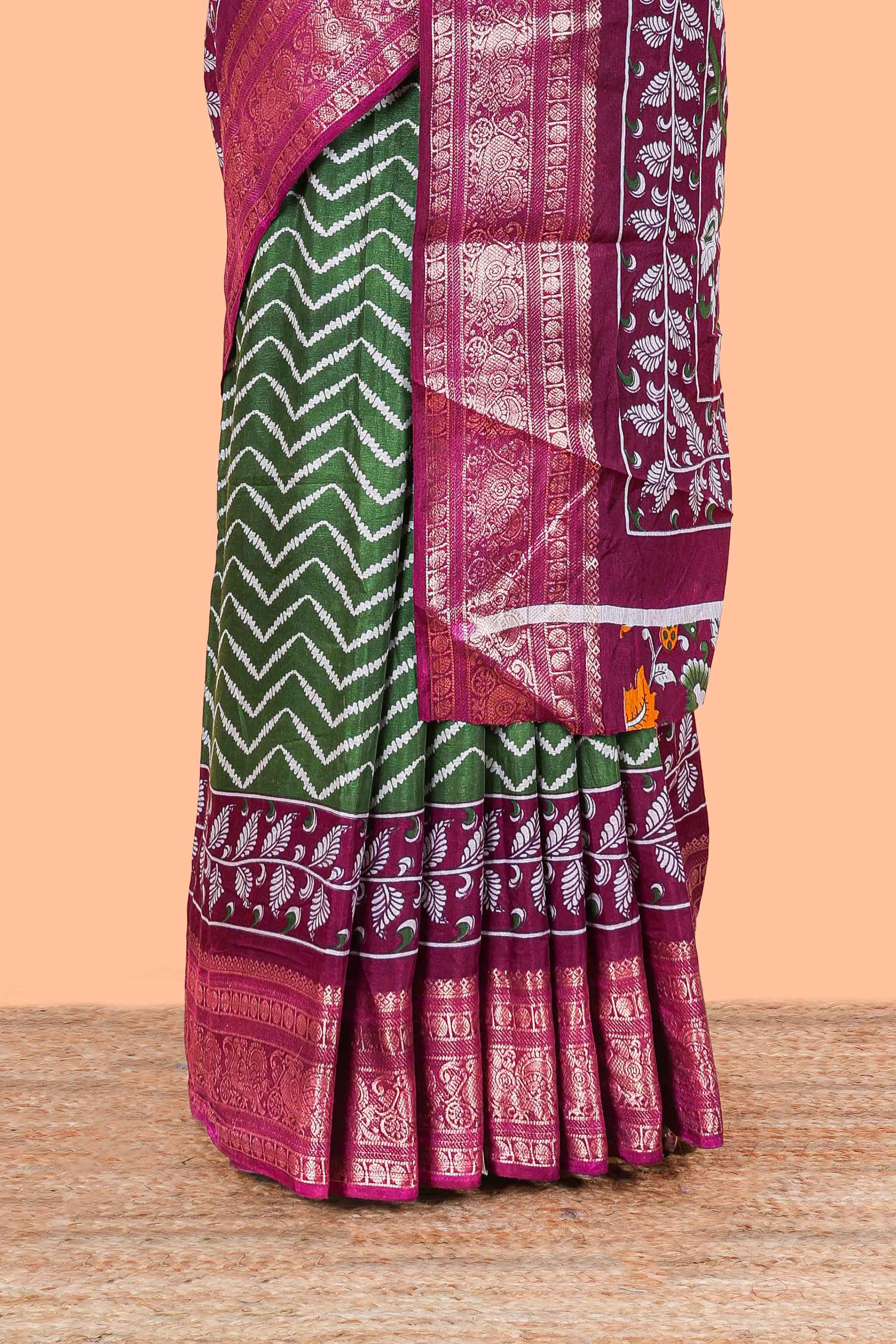 Classic traditional drape