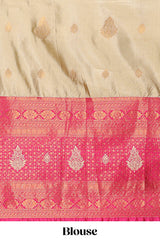 Classic woven lehenga style