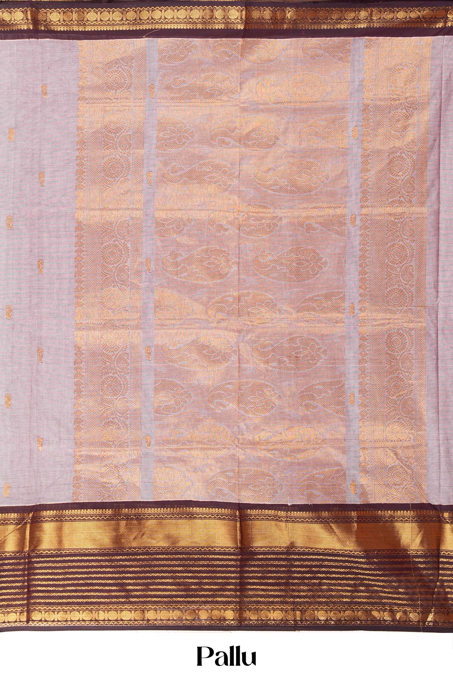 Coffee Brown chettinad cotton saree