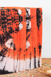 Cotton bandhani print mull saree