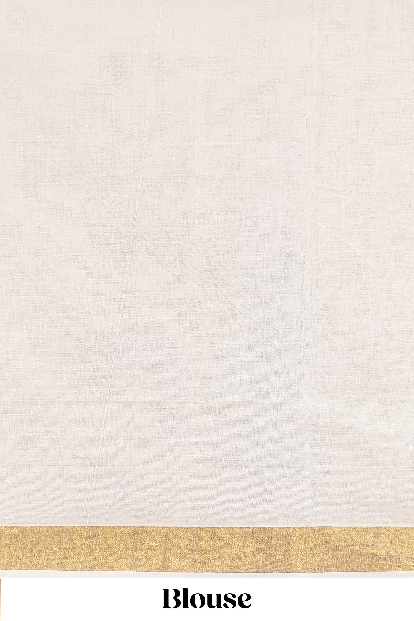 Cream casual Kerala cotton saree