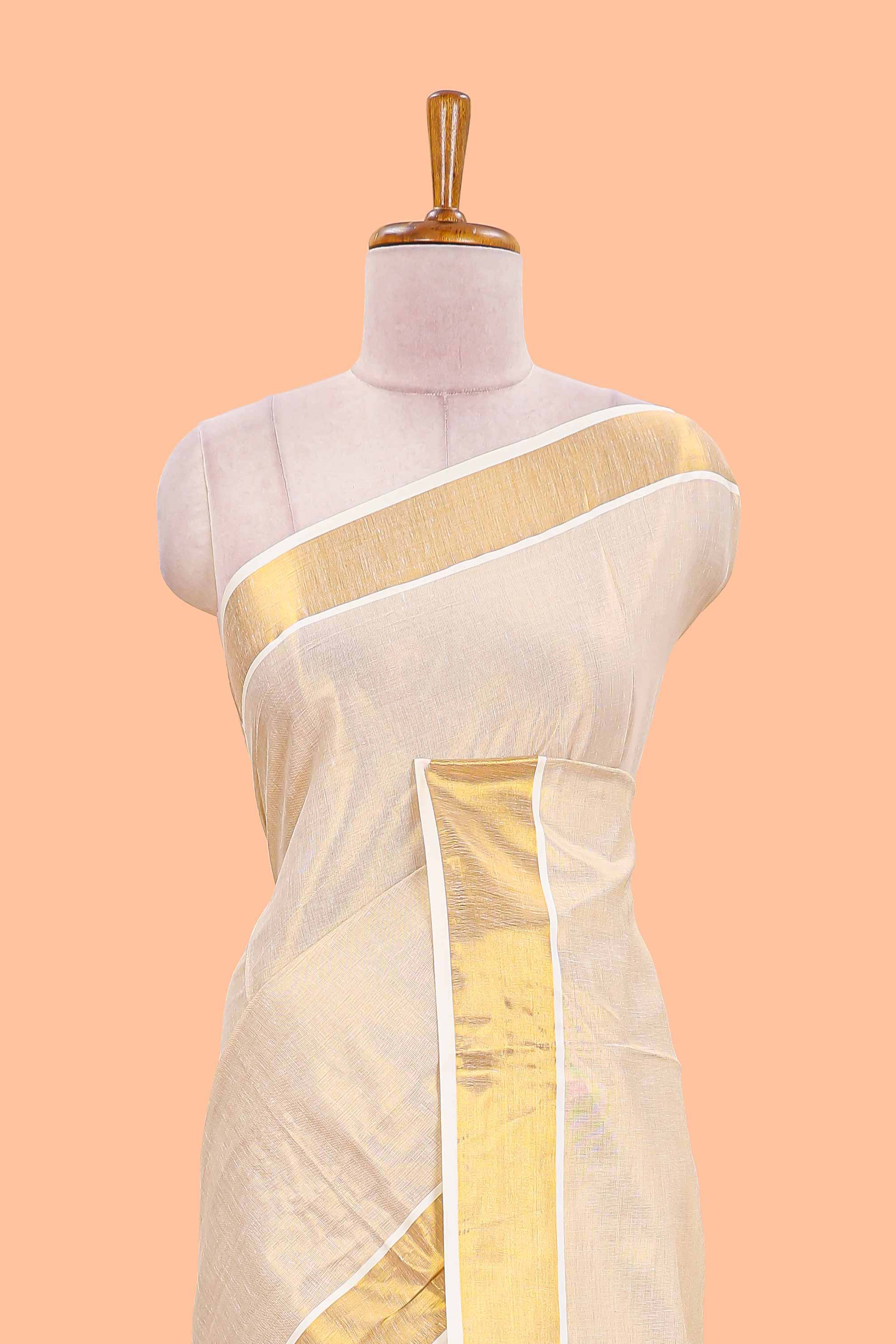 Cream gold jari