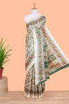 Cream khadi cotton texture