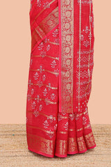 Decorative pallu print