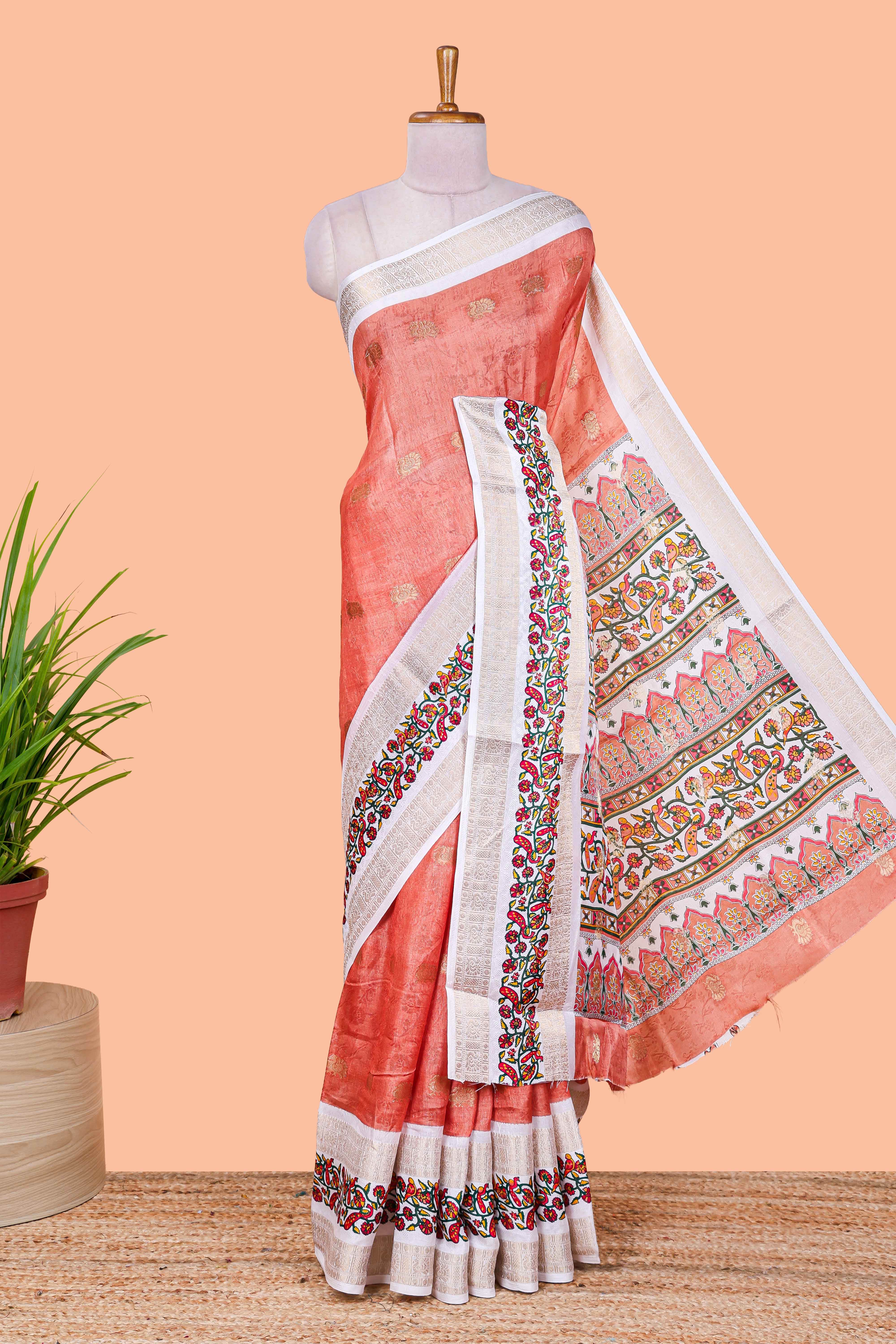 Designer dola silk saree
