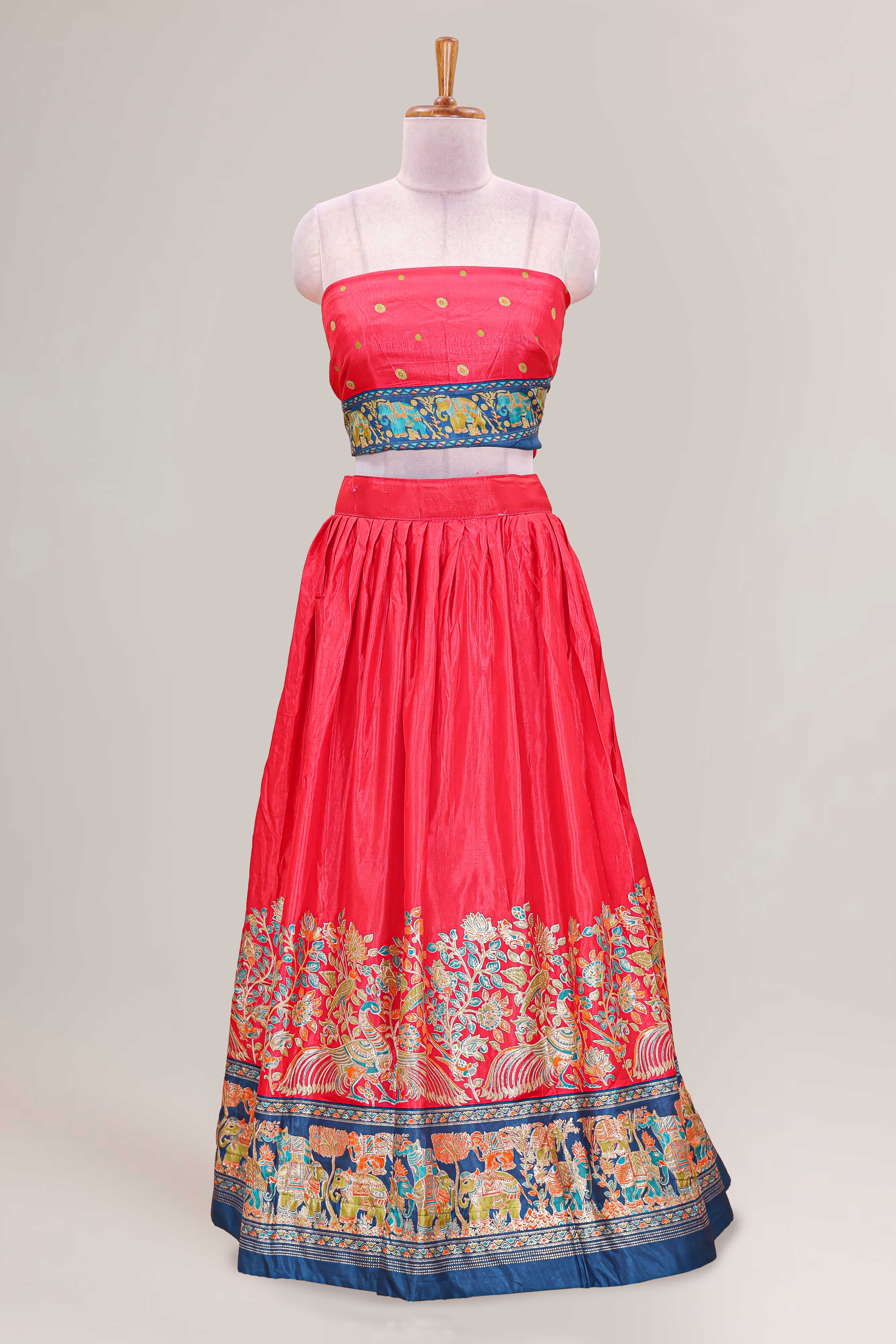 Designer floral festive outfit