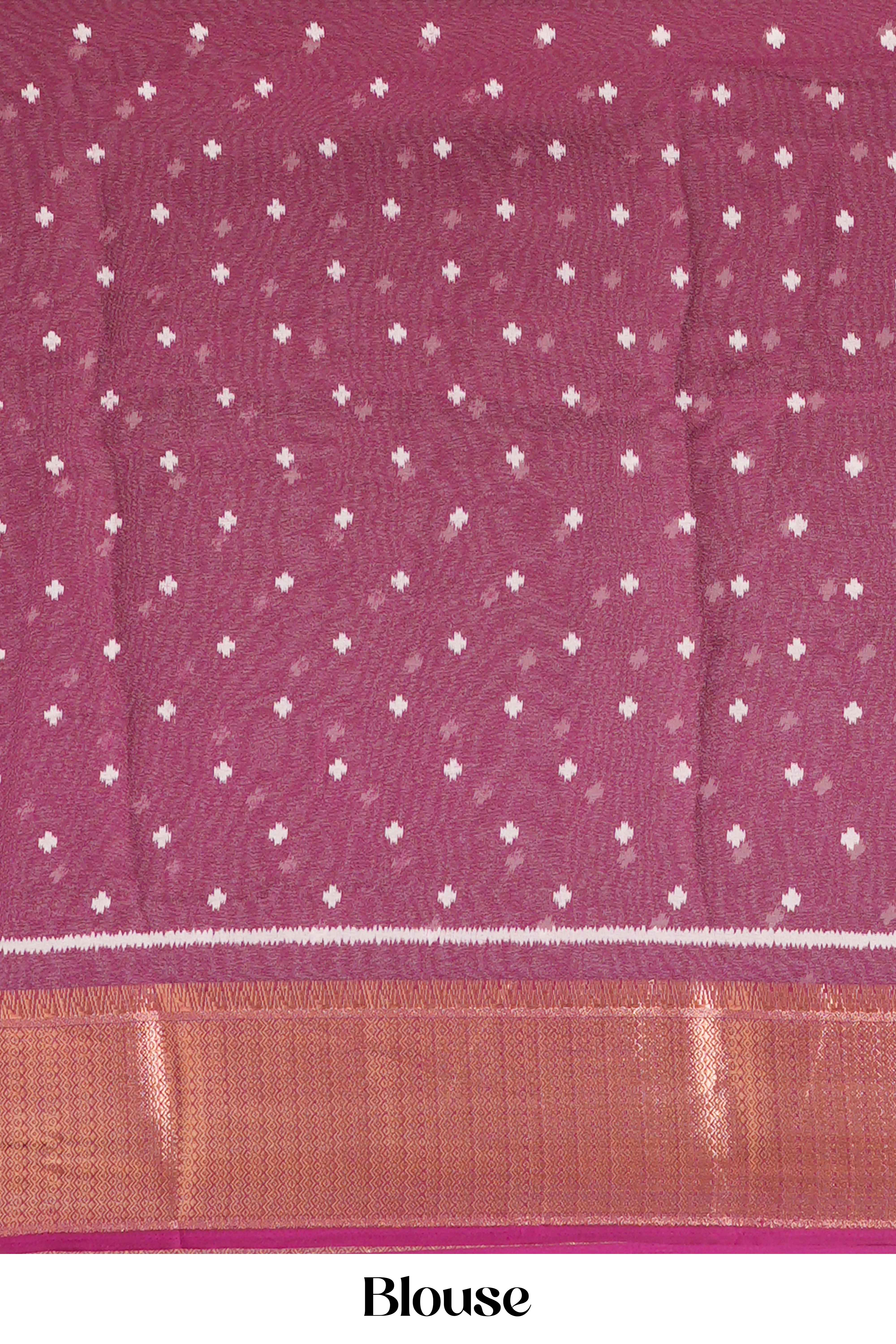 Designer maroon silk dupion saree