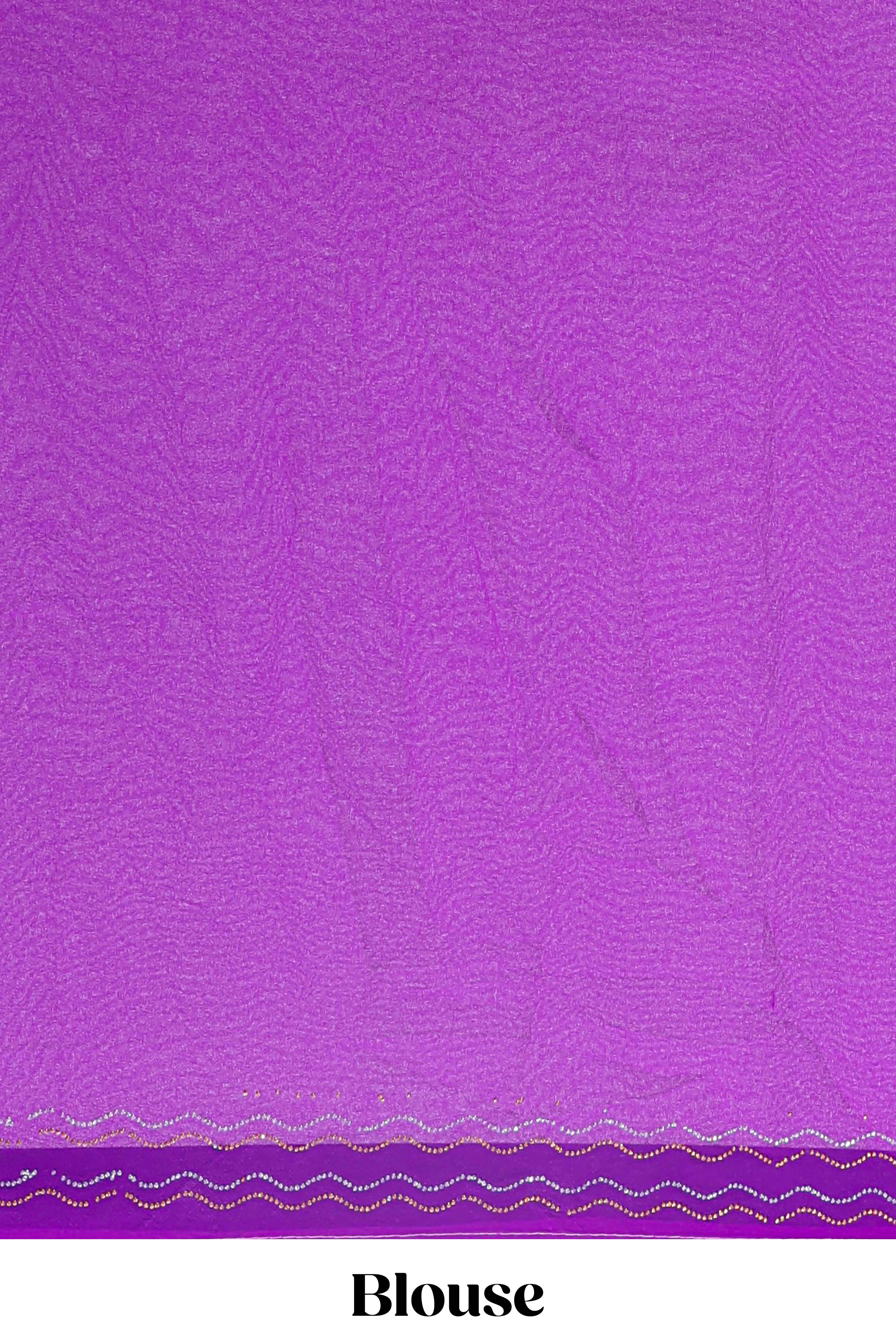 Designer rani pink saree