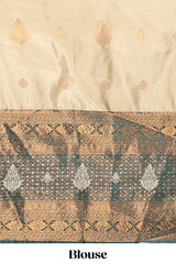 Elegant golden lehenga outfit