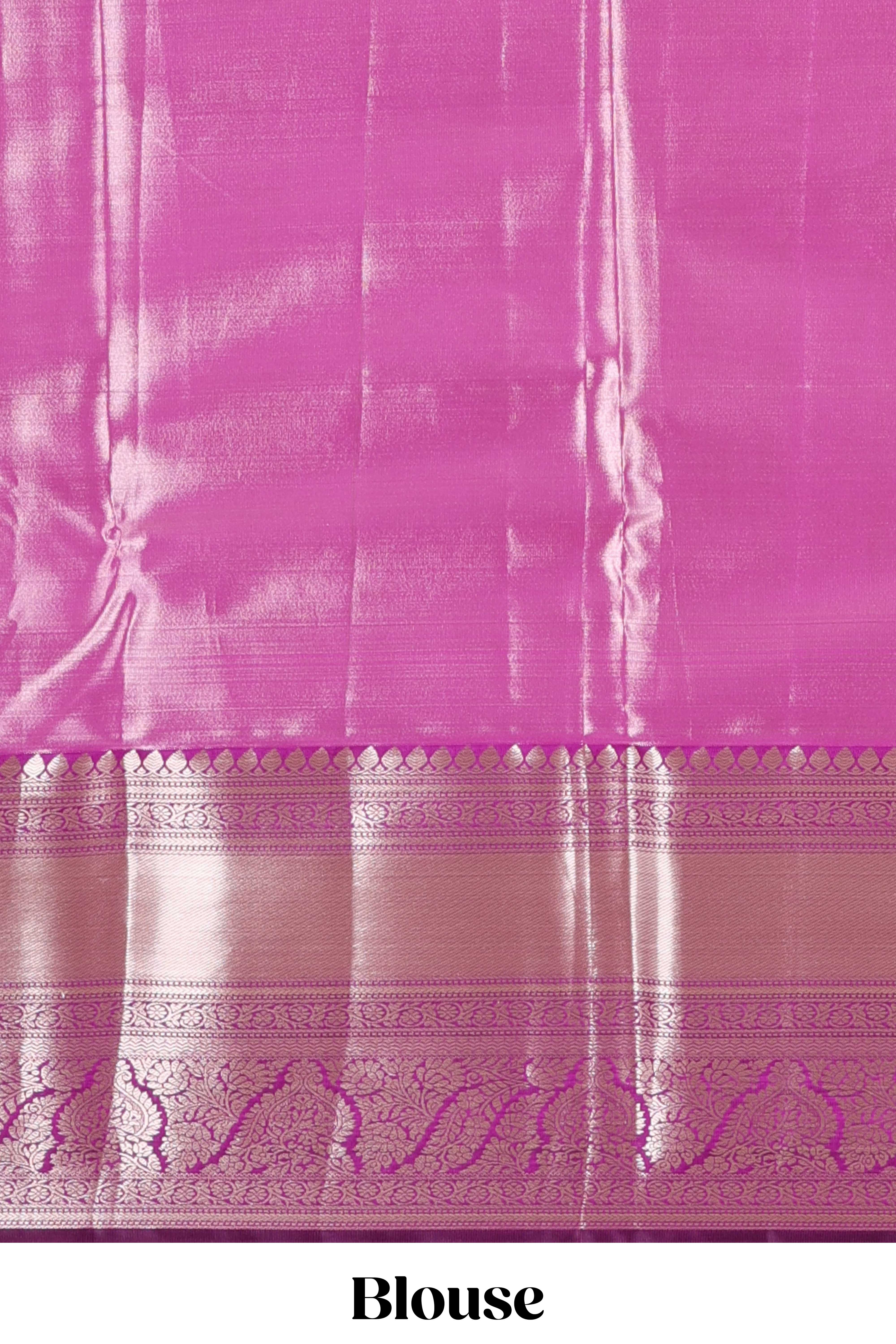 Elegant pink festive drape