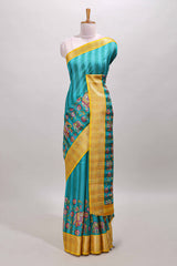 Elephant motif stripe pattern